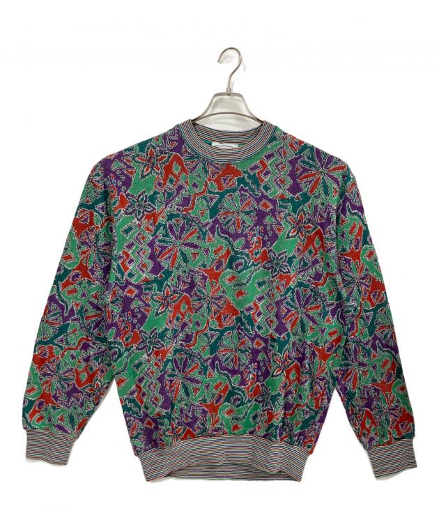 【美品】ミッソーニ MISSONI クルーネック ニット マルチカラー　伸縮性 中古・古着通販】MISSONI SPORTS (ミッソーニスポーツ) クルーネック