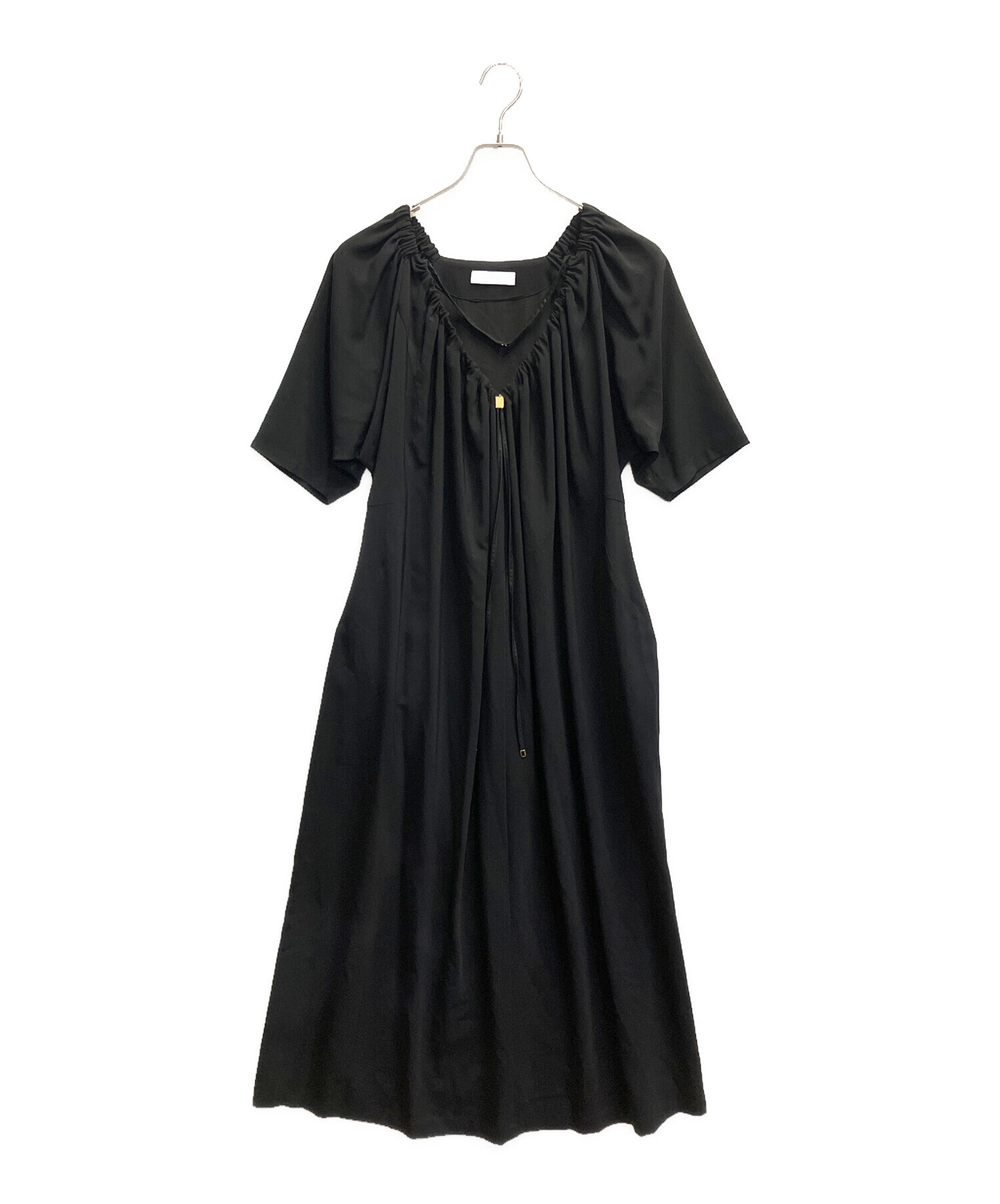 中古・古着通販】MURRAL (ミューラル) Blumenbachia dress ブラック 
