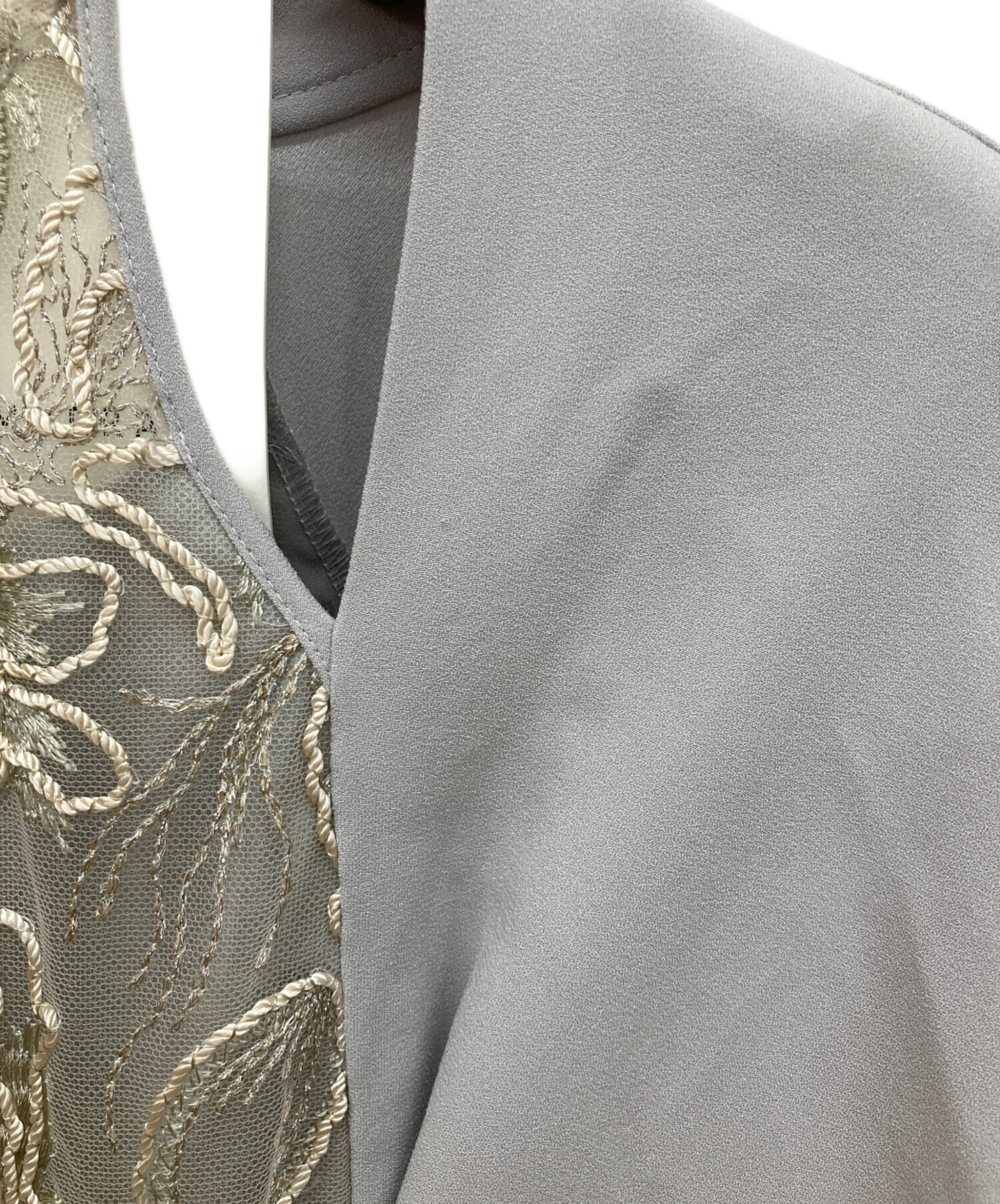中古・古着通販】MURRAL (ミューラル) SEEM FLOWER LACE DRESS