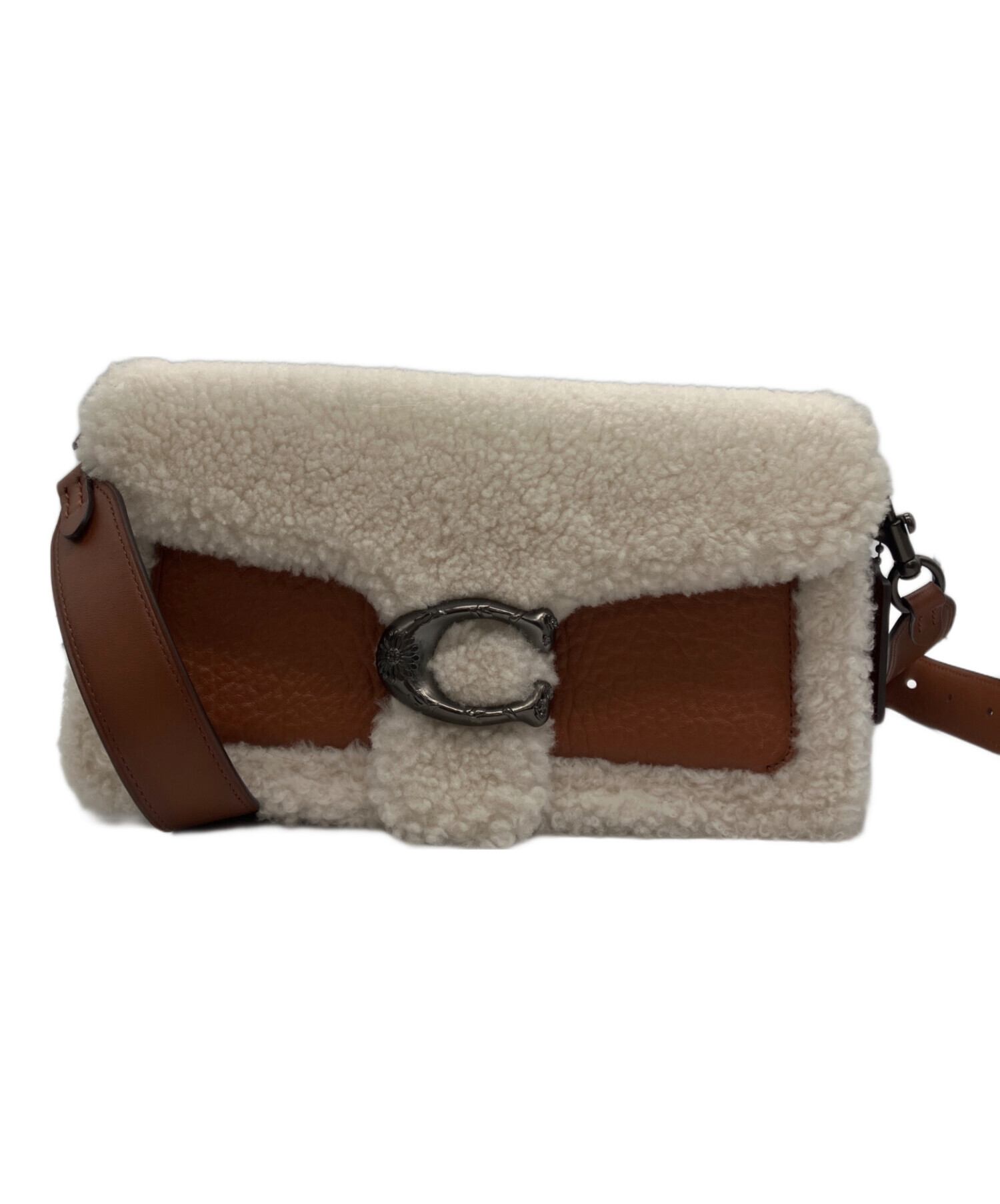 中古・古着通販】COACH (コーチ) 2WAYバッグ アイボリー｜ブランド