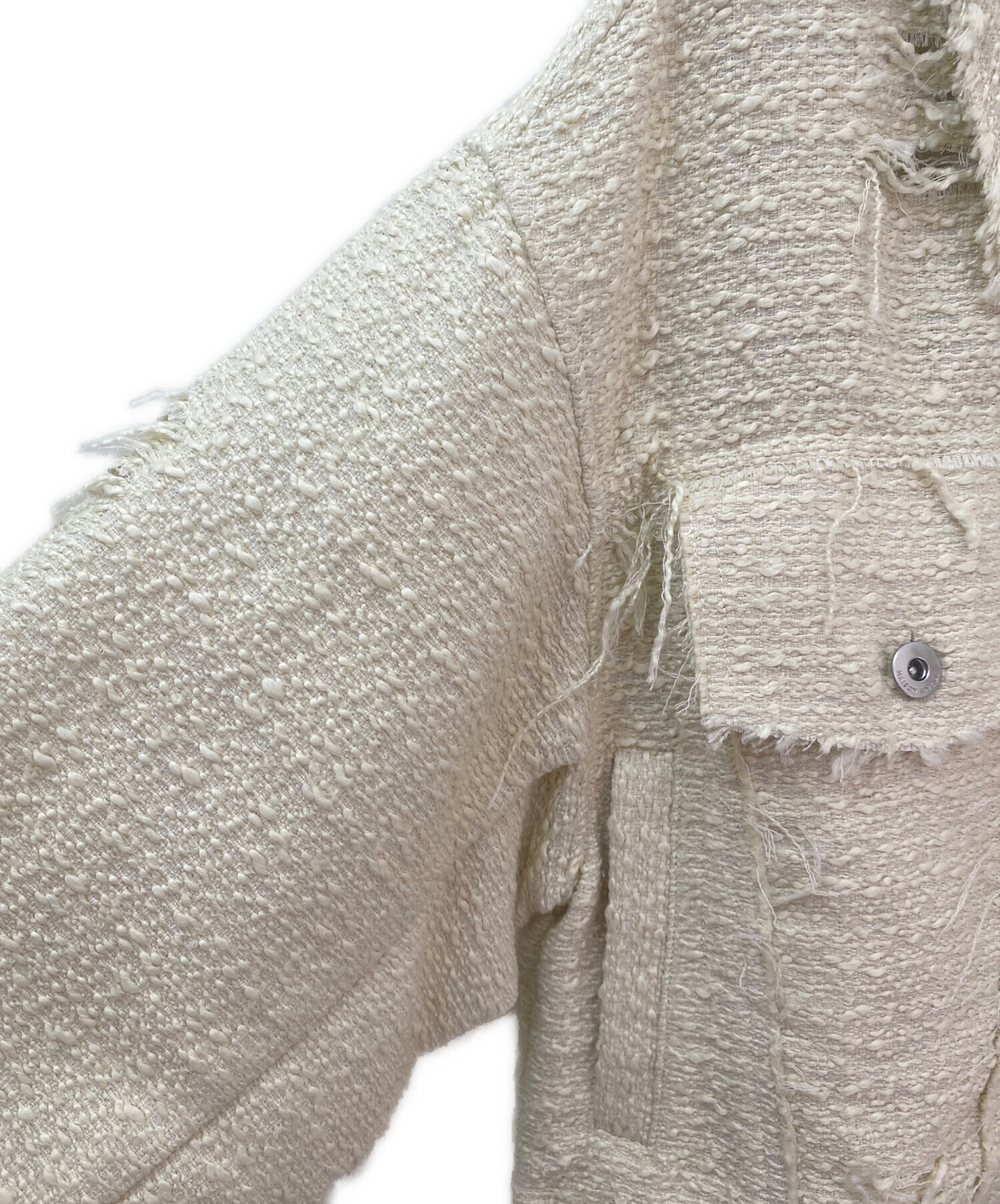 中古・古着通販】MAISON SPECIAL (メゾンスペシャル) Tweed Distressed 