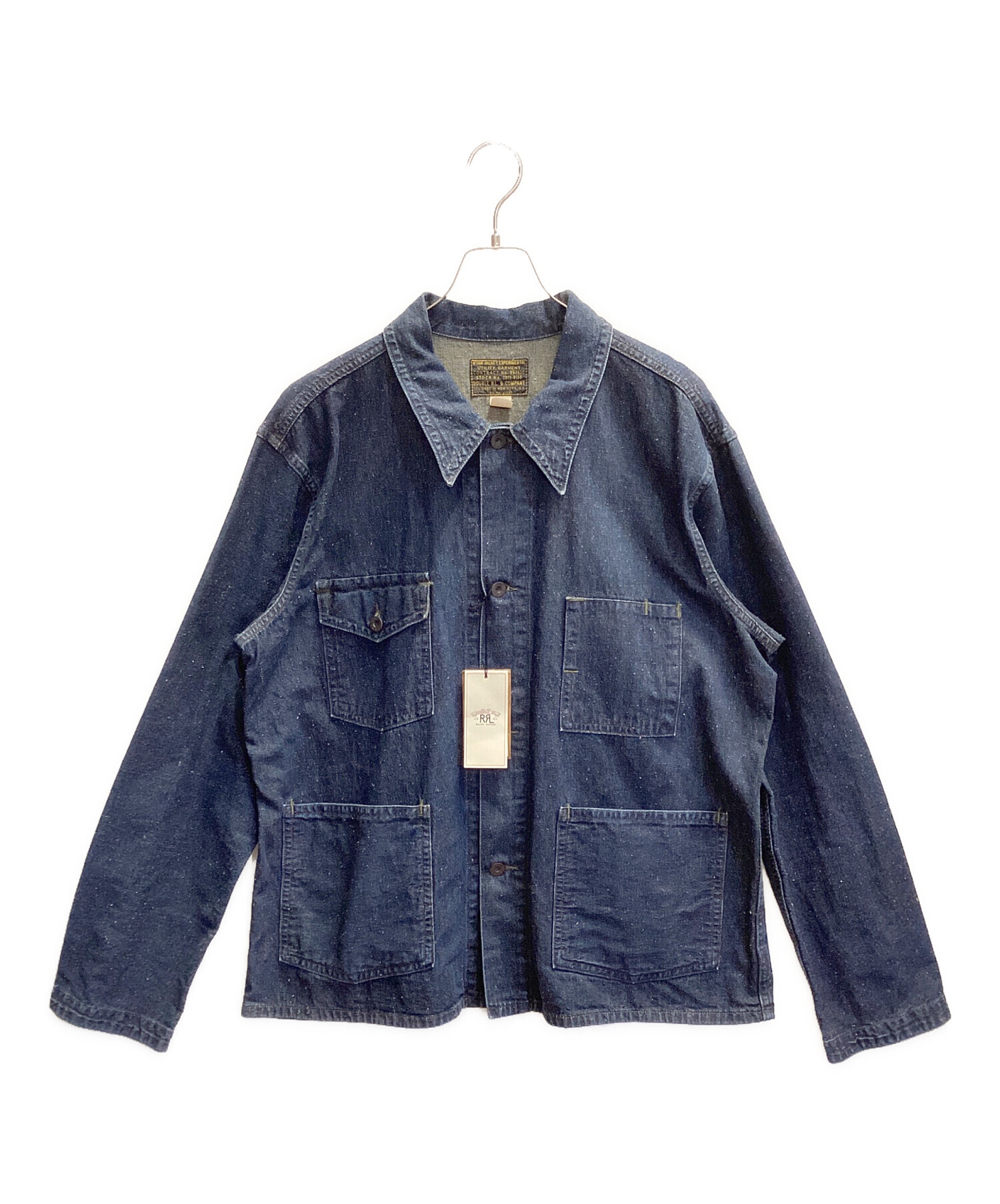 中古・古着通販】RRL (ダブルアールエル) スラブデニムカバーオール