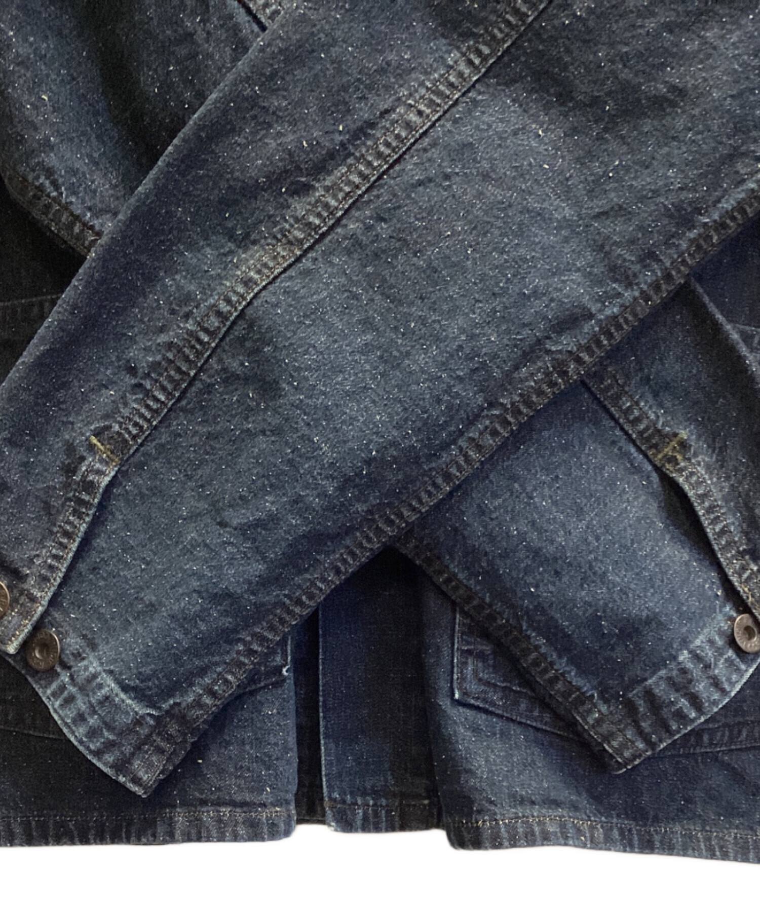 中古・古着通販】RRL (ダブルアールエル) スラブデニムカバーオール
