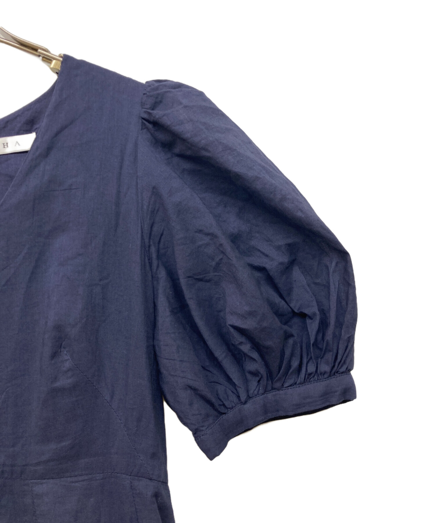 MARIHA マリハ ブラウス S 紺 【古着】【中古】【送料無料】 中古・古着通販】MARIHA (マリハ) 秋の花のブラウス ブラック サイズ