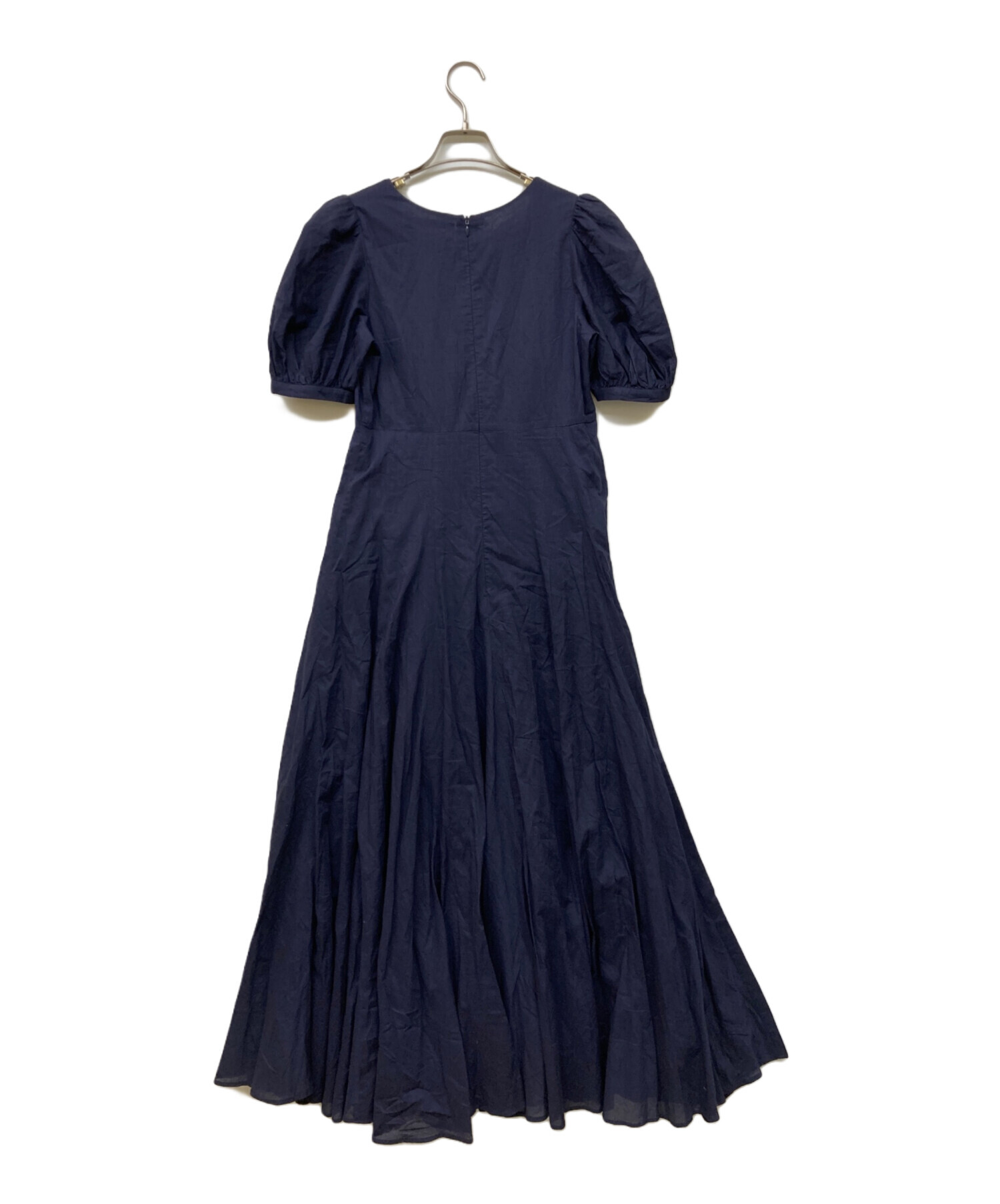 MARIHA マリハ ブラウス S 紺 【古着】【中古】【送料無料】 中古・古着通販】MARIHA (マリハ) 秋の花のブラウス ブラック サイズ