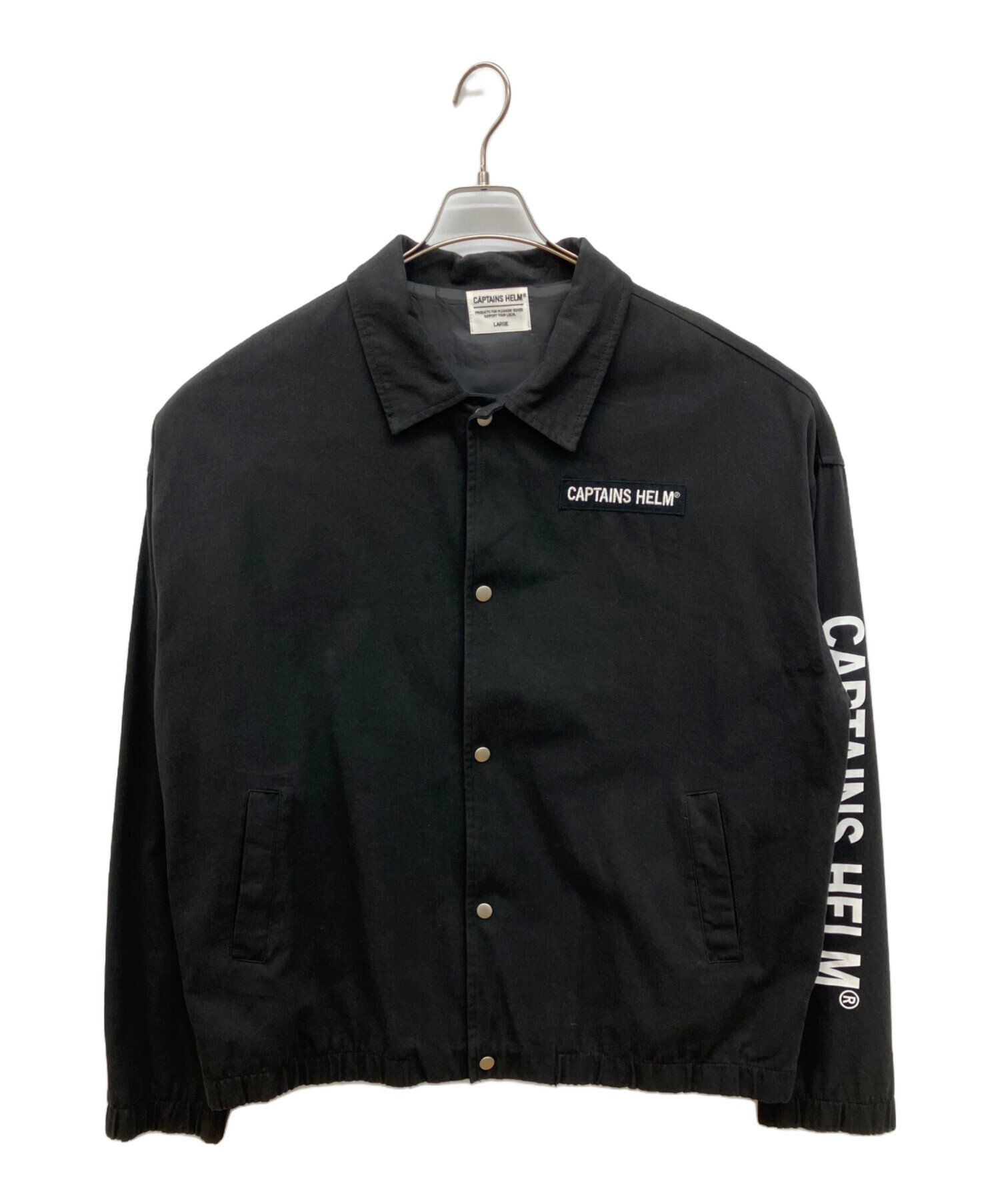 【美品】CAPTAINS HELM コーチジャケット L 中古・古着通販】CAPTAINS HELM (キャプテンズヘルム) TRADEMARK