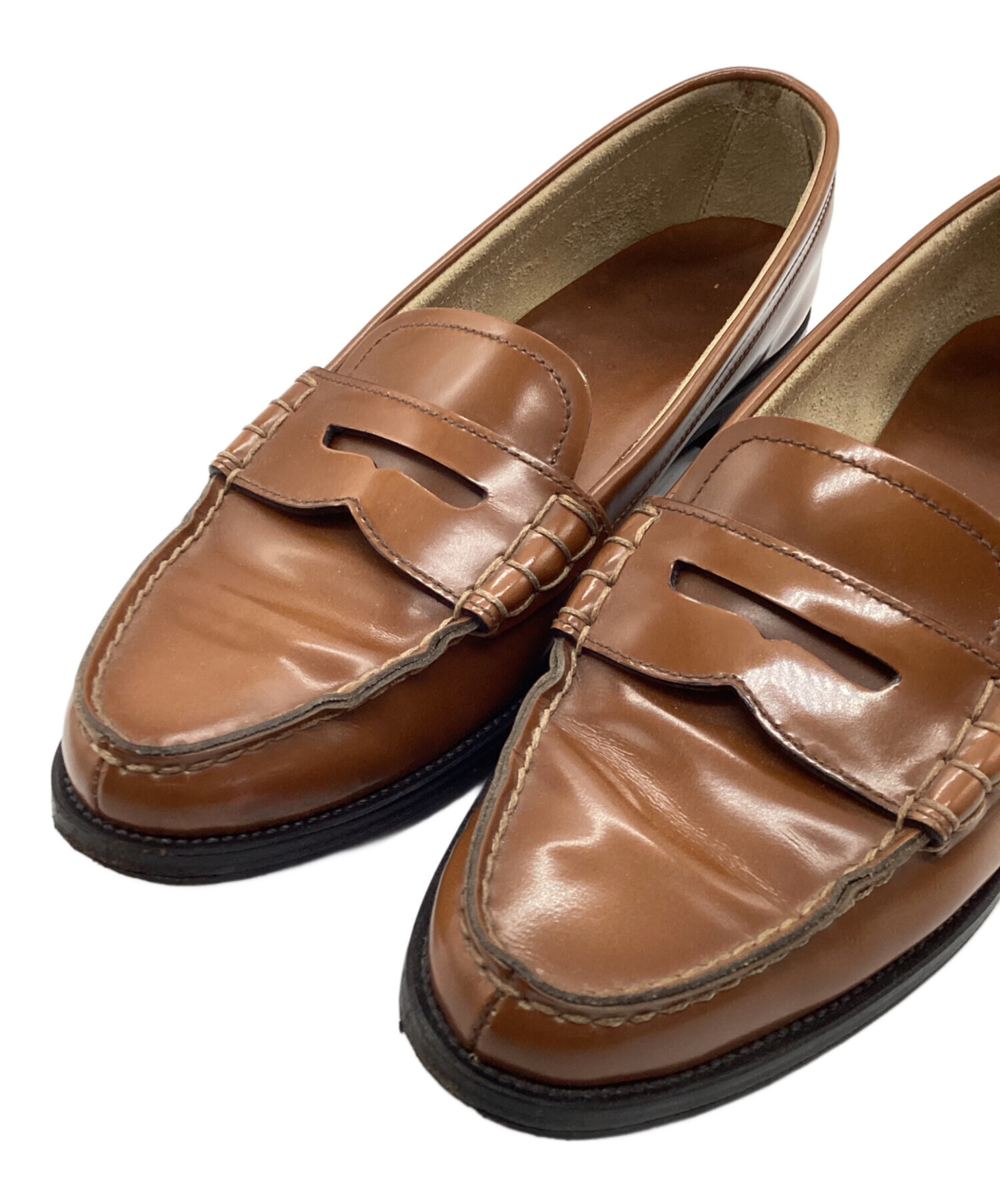 Churchs チャーチ ダークブラウン レザー ローファー36half 中古・古着通販】CHURCH'S (チャーチ) ローファー ブラウン サイズ:36