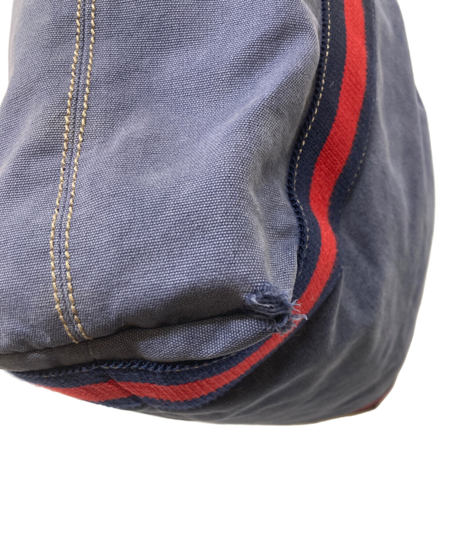 中古・古着通販】GUCCI (グッチ) トートバッグ ネイビー｜ブランド