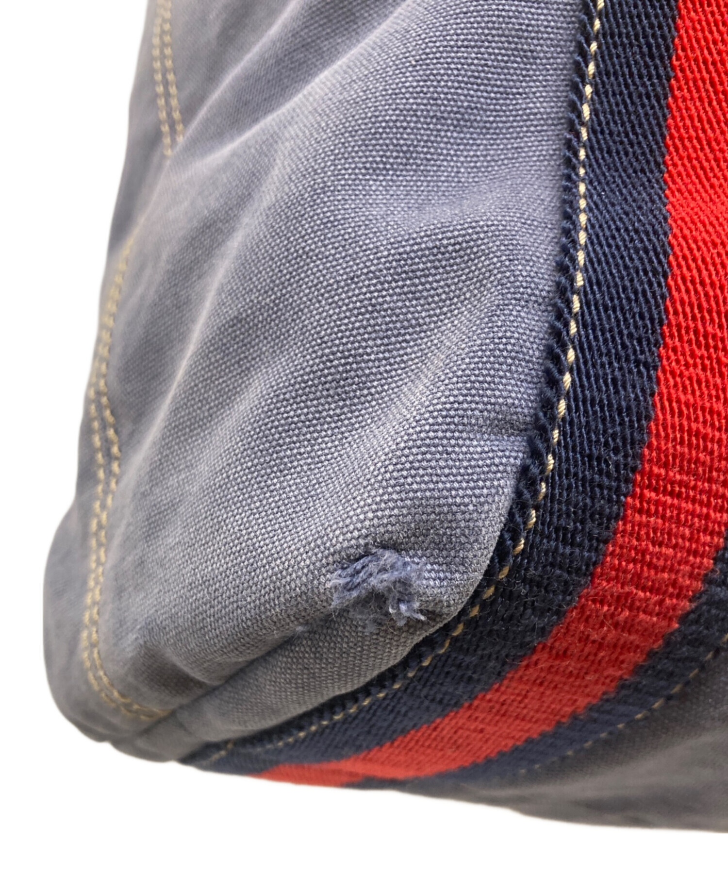 中古・古着通販】GUCCI (グッチ) トートバッグ ネイビー｜ブランド