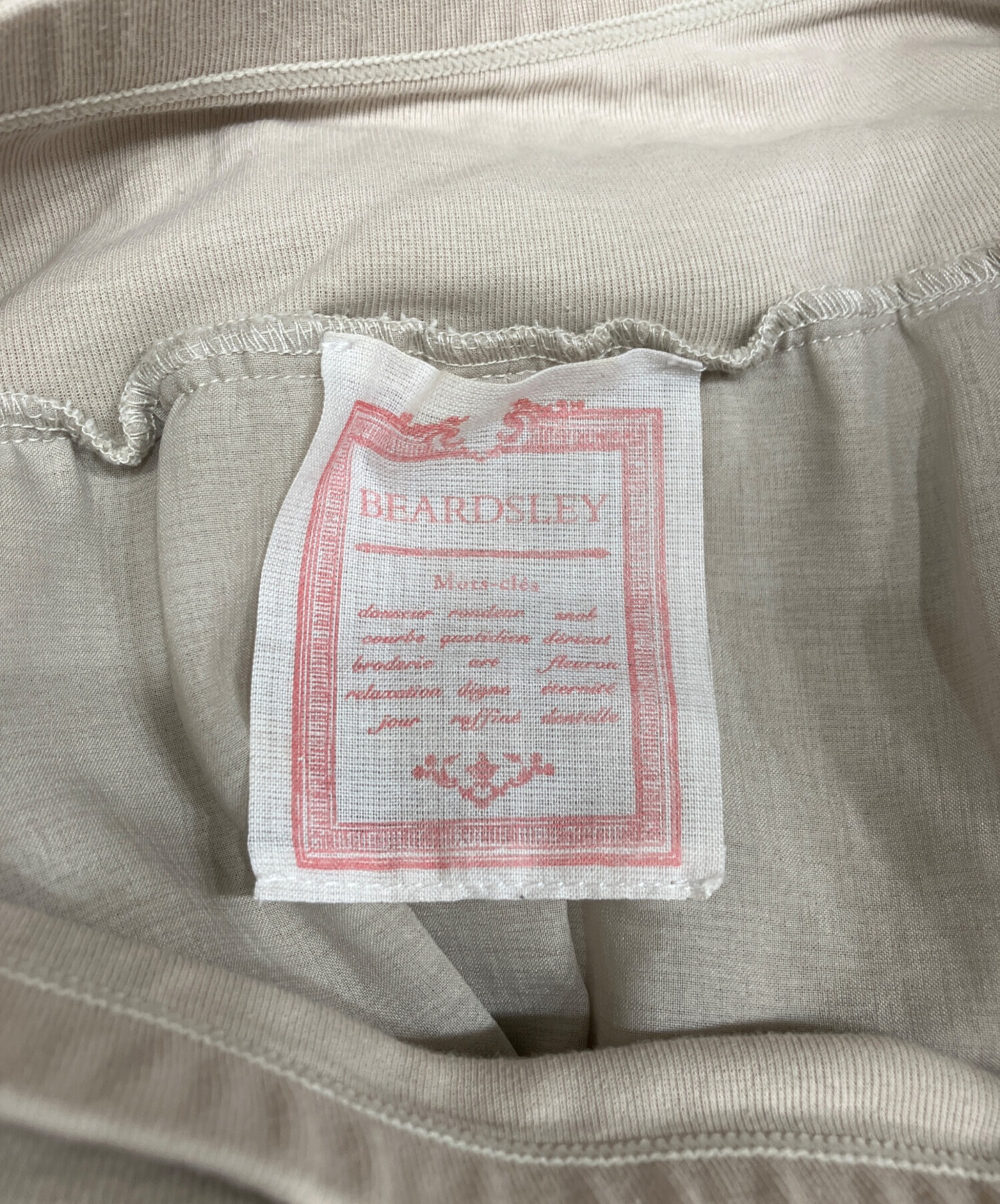 中古・古着通販】BEARDSLEY (ビアズリー) ウエスト切替リネンフレア