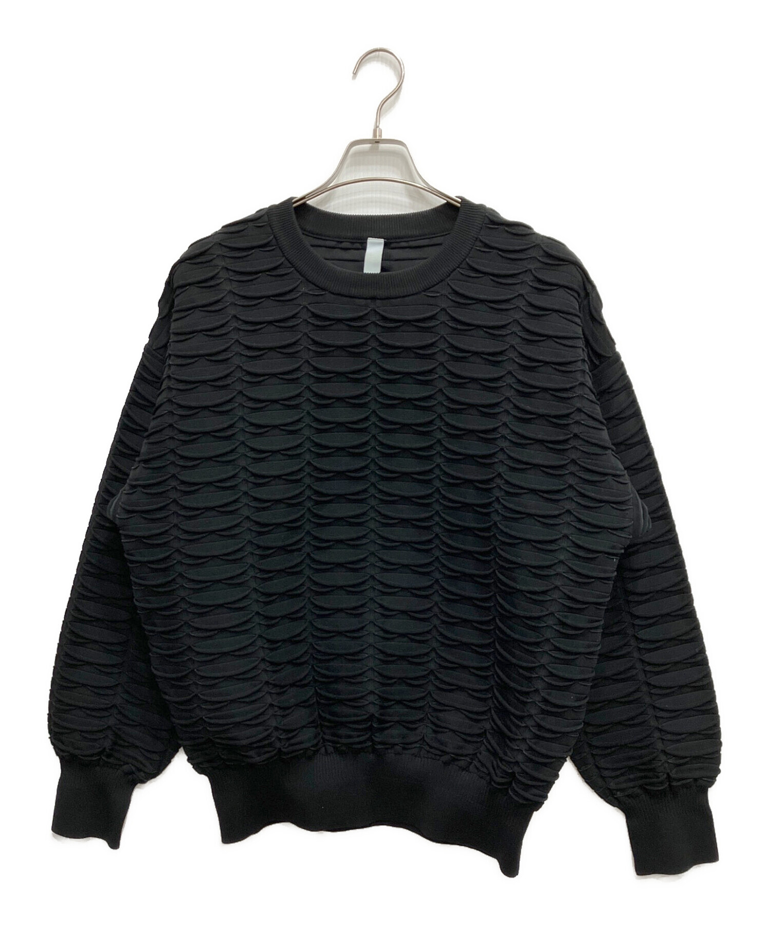 中古・古着通販】CFCL (シーエフシーエル) FACADE TOP ニット ブラック