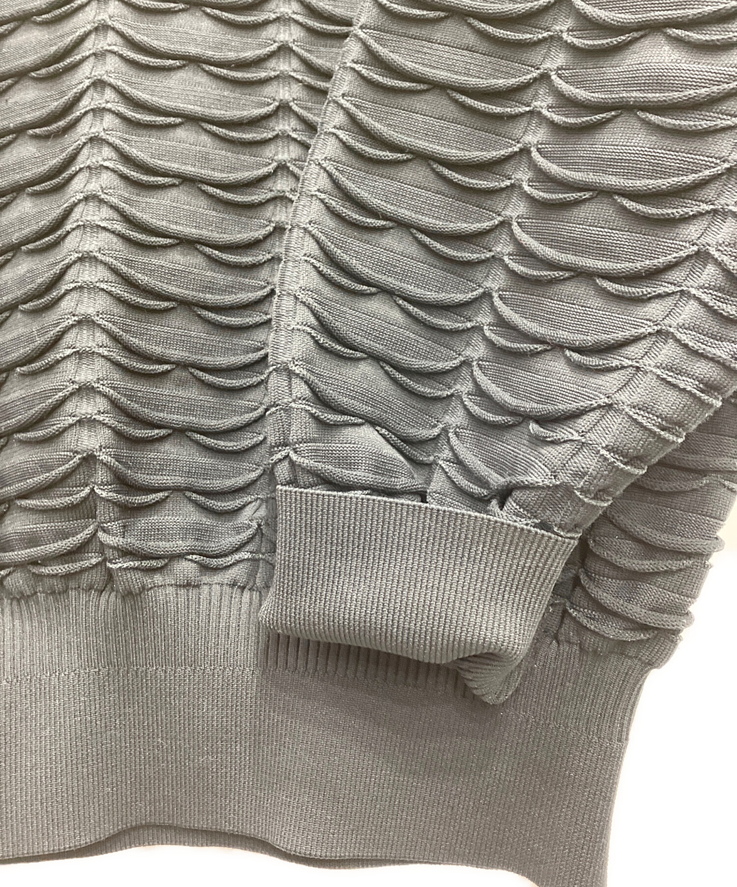 中古・古着通販】CFCL (シーエフシーエル) FACADE TOP ニット ブラック