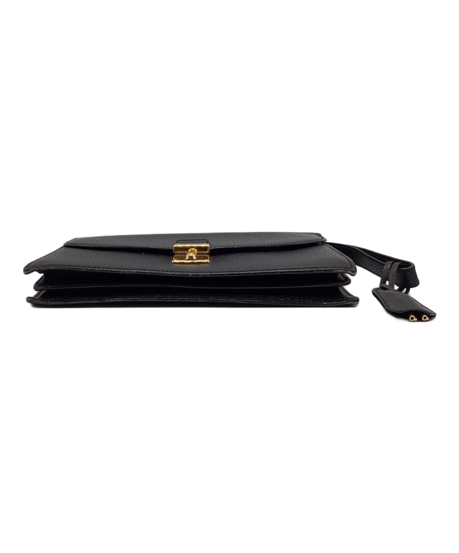 中古・古着通販】GUCCI (グッチ) クラッチバッグ ブラック｜ブランド