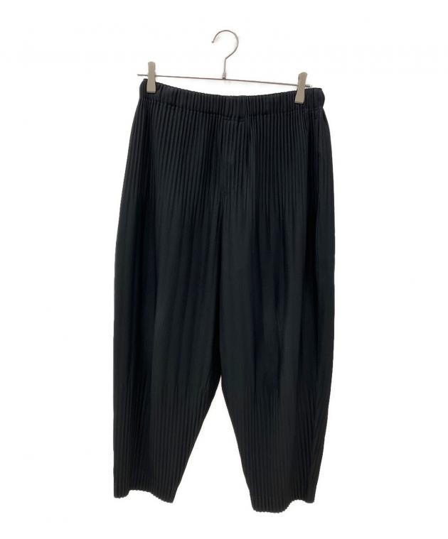 オムプリッセ イッセイミヤケ ナイロンパンツ 消しパン型 中古・古着通販】HOMME PLISSE ISSEY MIYAKE (オム プリッセ イッセイ