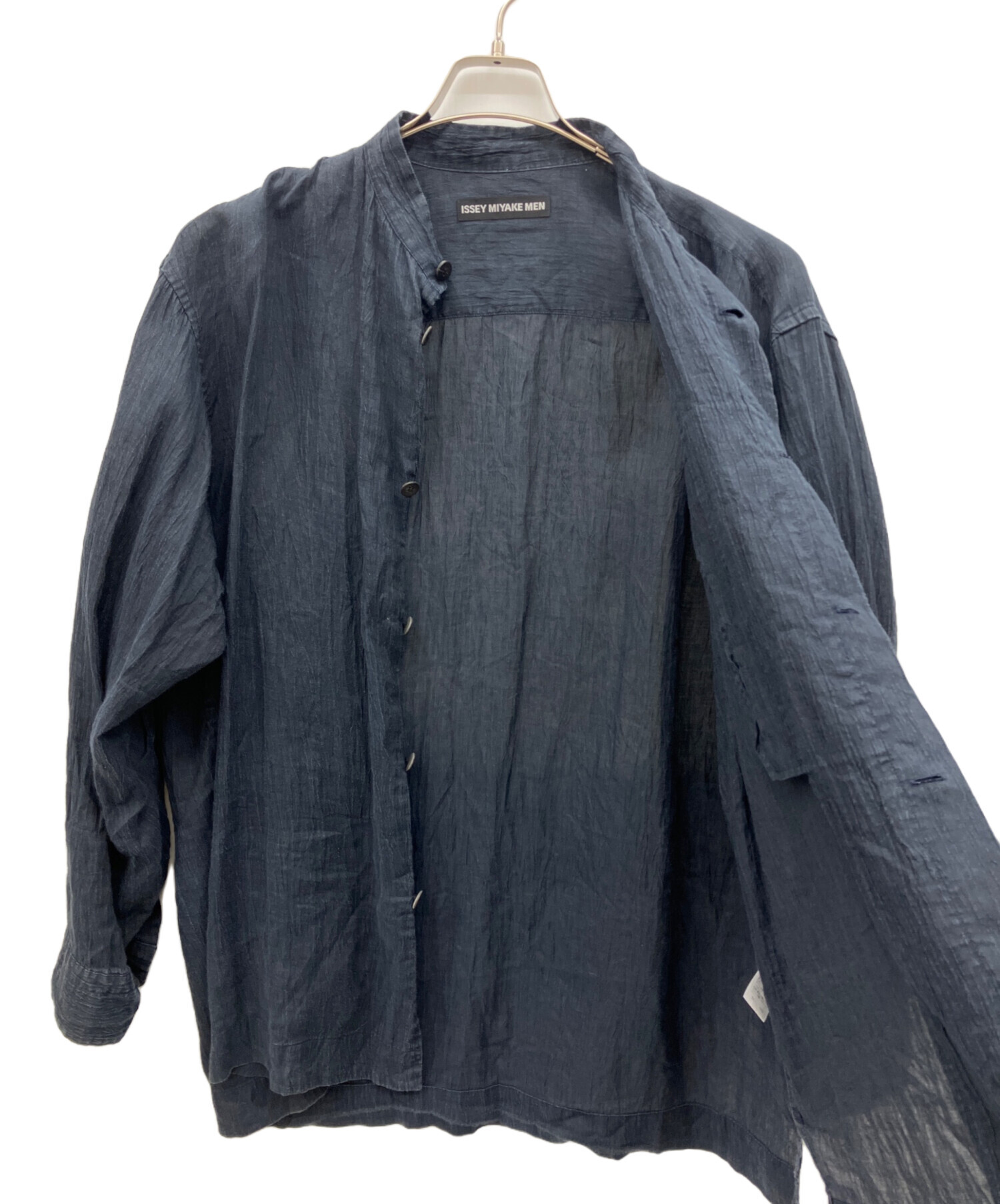 中古・古着通販】ISSEY MIYAKE MEN (イッセイミヤケメン) バンドカラー