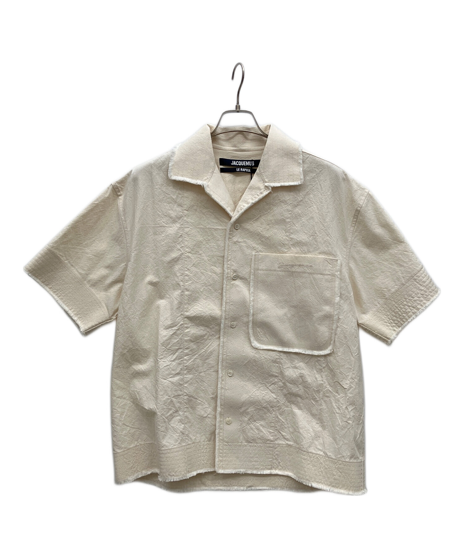 中古・古着通販】JACQUEMUS (ジャックムス) オープンカラーシャツ 