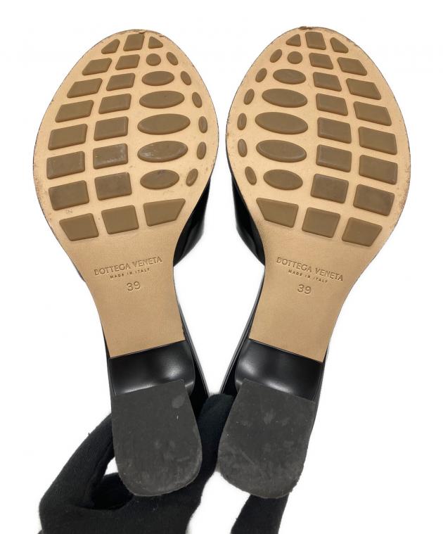 中古・古着通販】BOTTEGA VENETA (ボッテガベネタ) ミュール ブラック