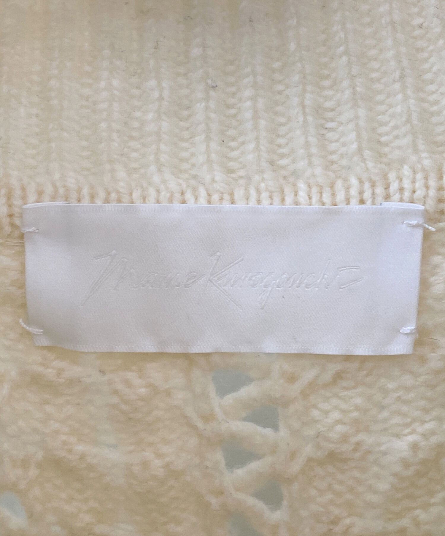 中古・古着通販】Mame Kurogouchi (マメクロゴウチ) ミックスケーブル