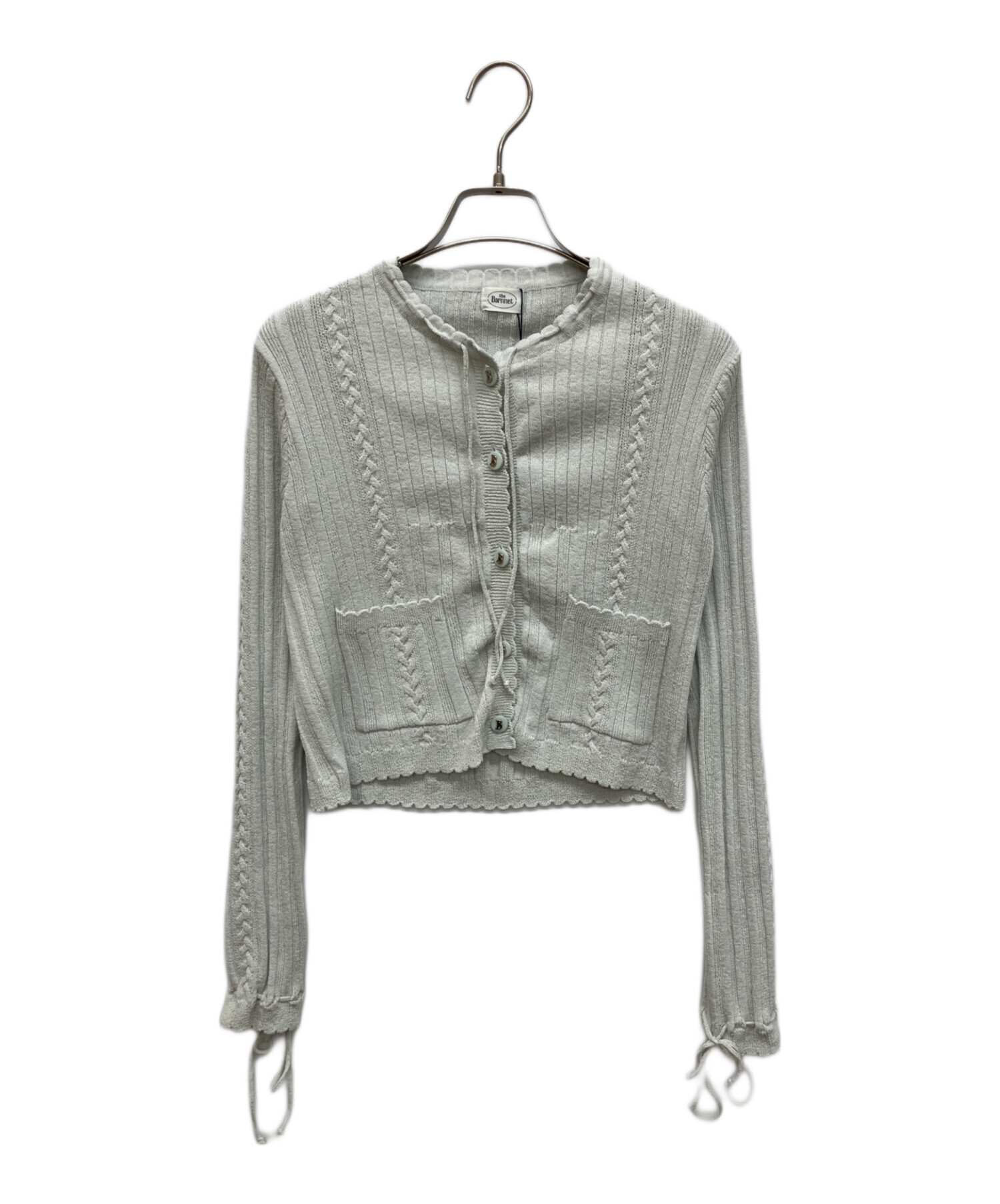 中古・古着通販】the Barnnet (ザ バーネット) Nellia Ribbon Cardigan