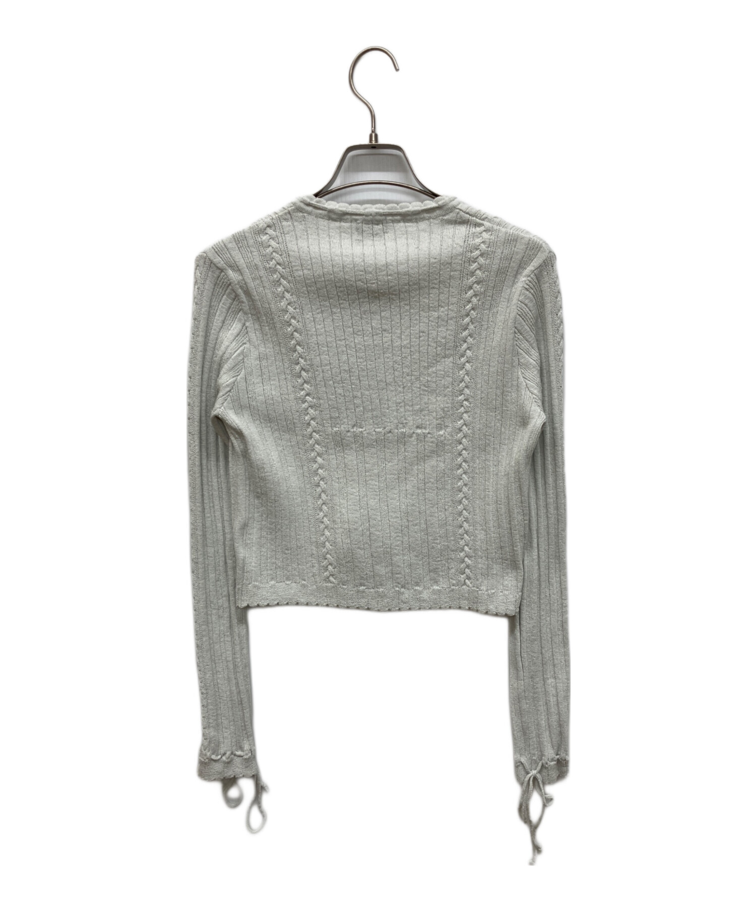 中古・古着通販】the Barnnet (ザ バーネット) Nellia Ribbon Cardigan