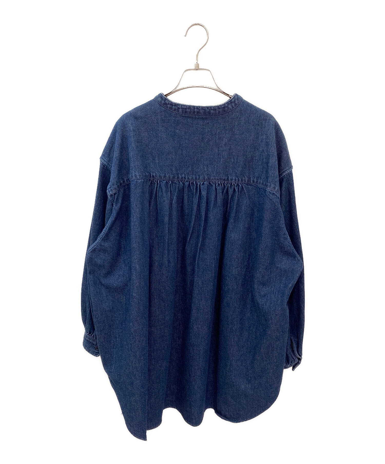中古・古着通販】CLANE (クラネ) LACE UP DENIM TOPS インディゴ 