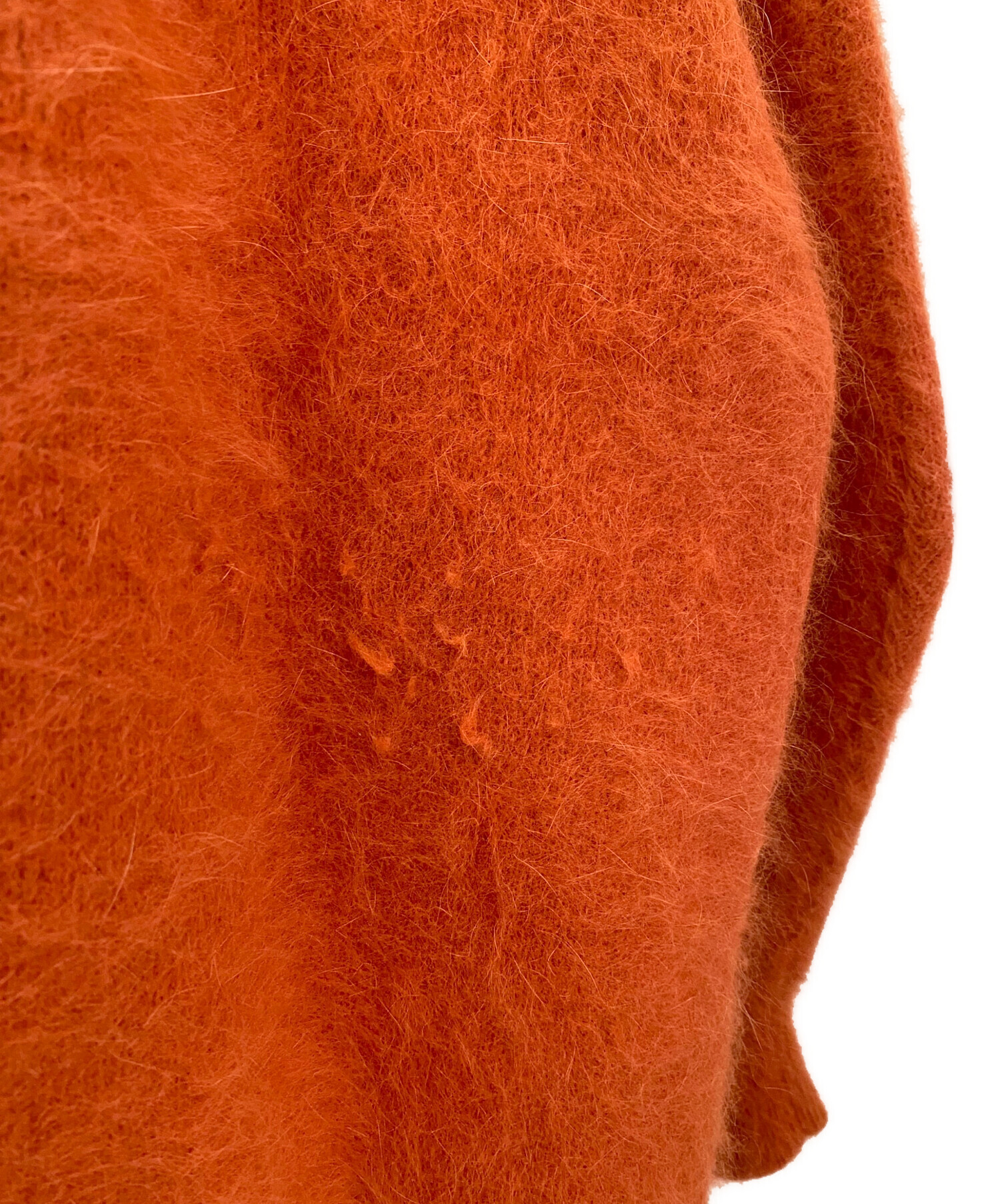 中古・古着通販】CLANE (クラネ) BULKY SLEEVE ANGORA KNIT TOPS