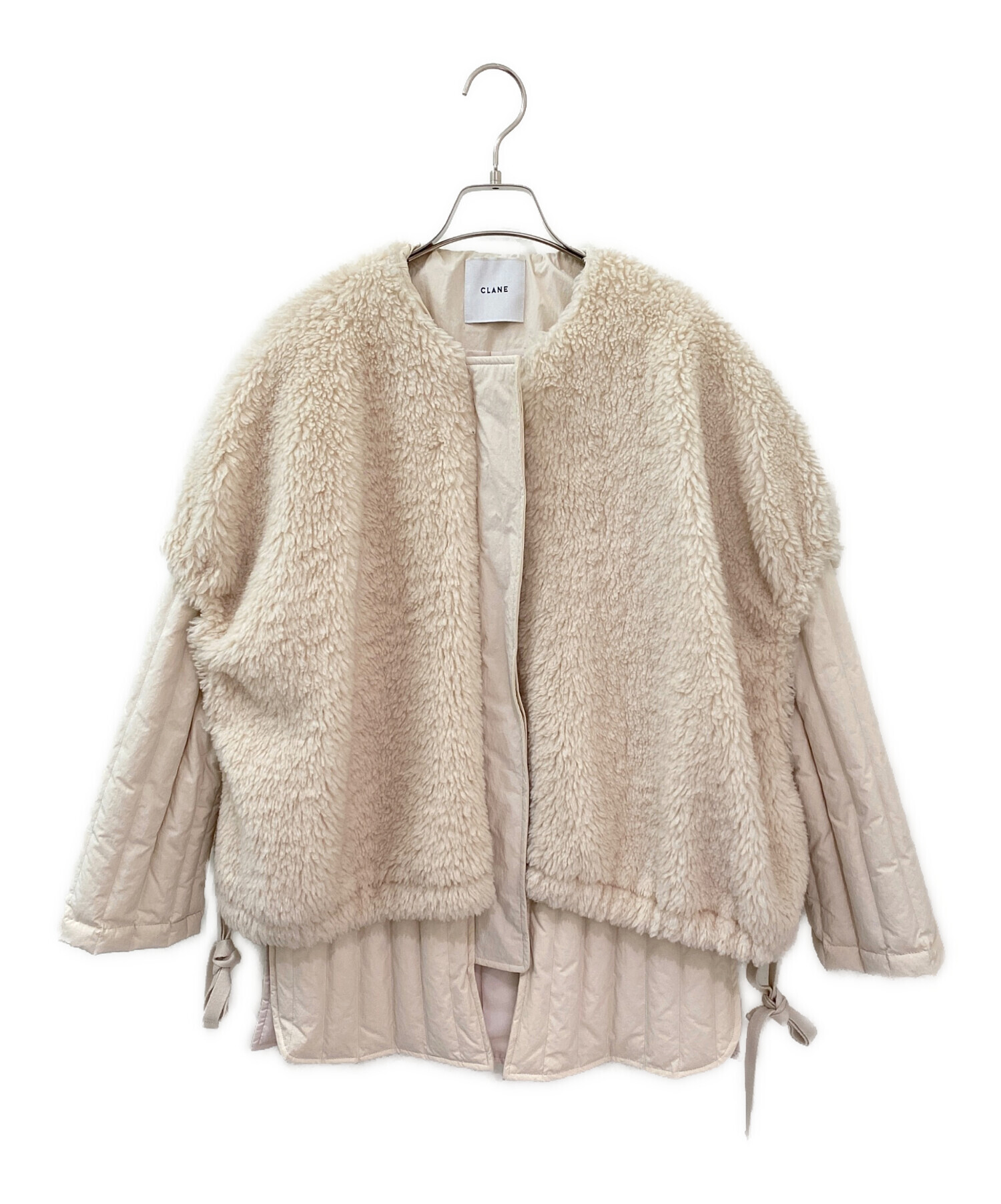 中古・古着通販】CLANE (クラネ) BOA VEST LAYERED DOWN COAT