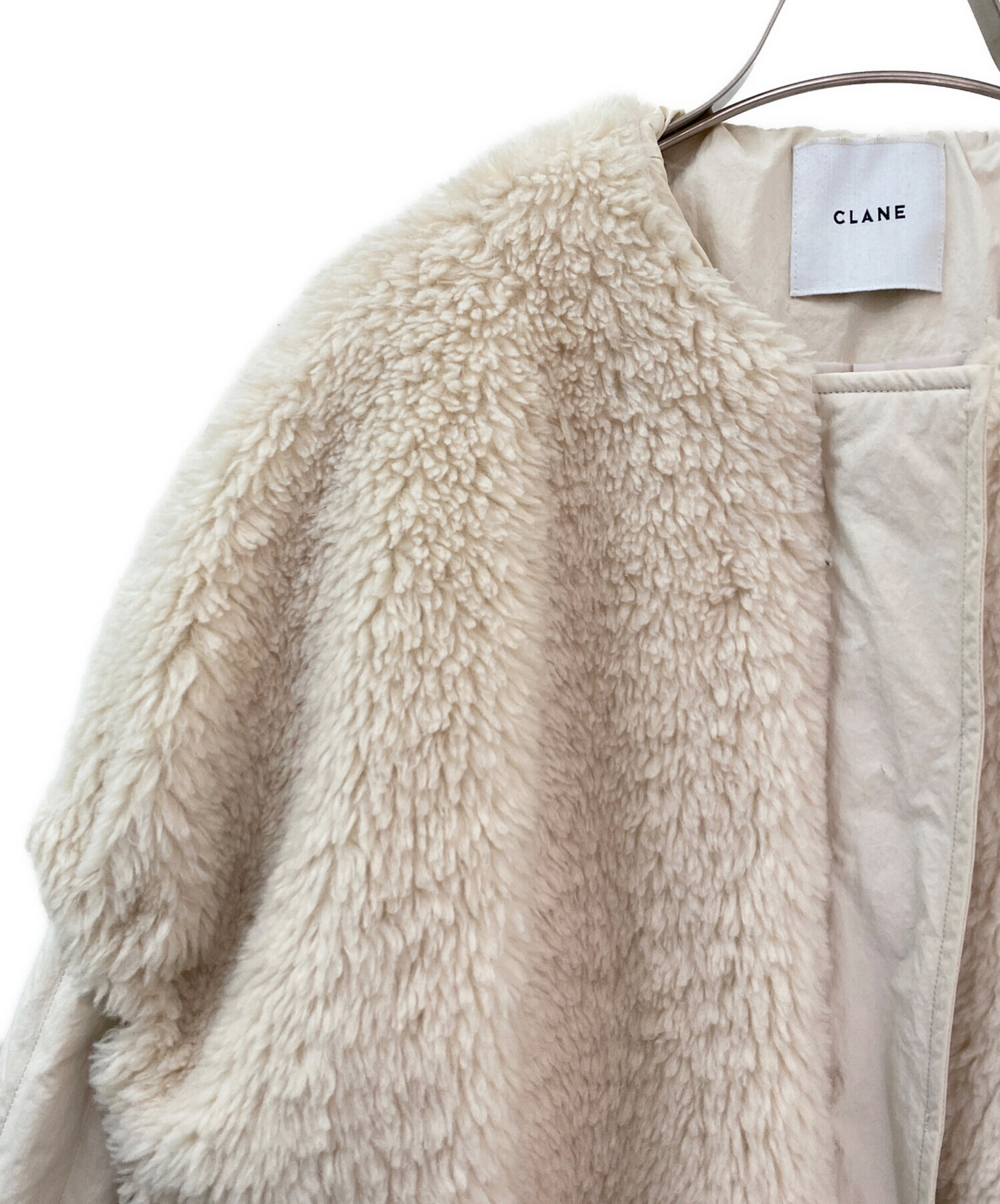 中古・古着通販】CLANE (クラネ) BOA VEST LAYERED DOWN COAT 