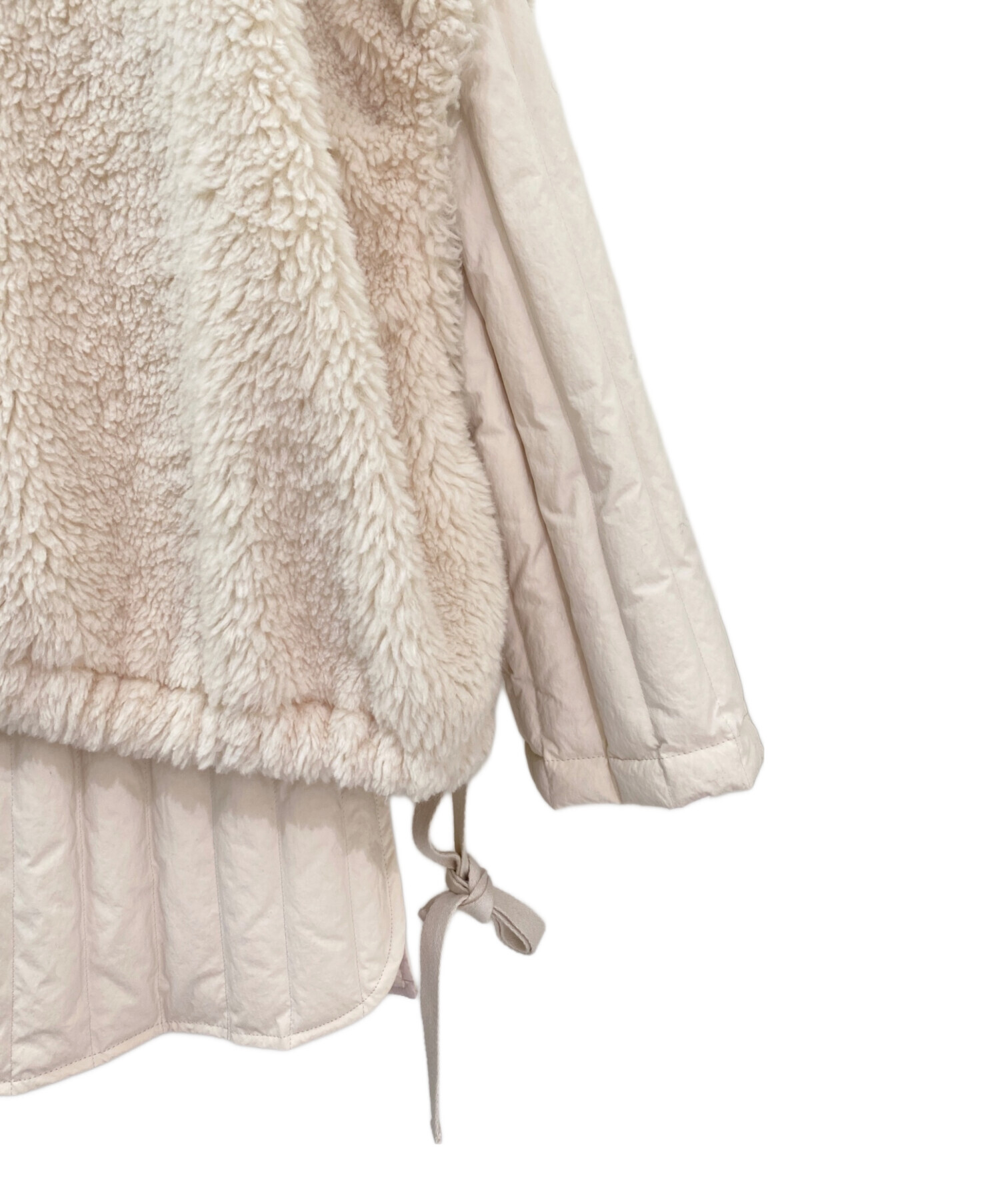CLANE クラネ BOA VEST LAYERED DOWN COAT