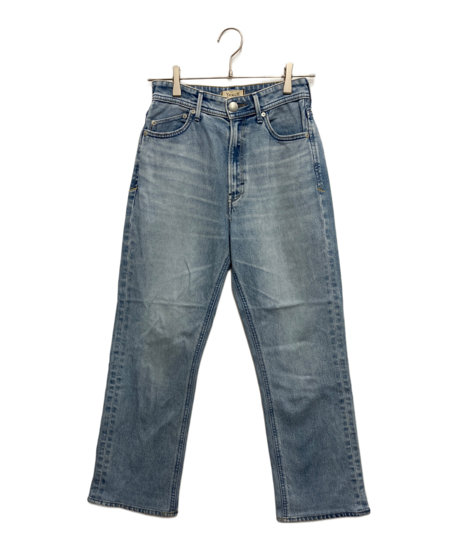 中古・古着通販】YANUK (ヤヌーク) LOUISE ストレートデニムパンツ 