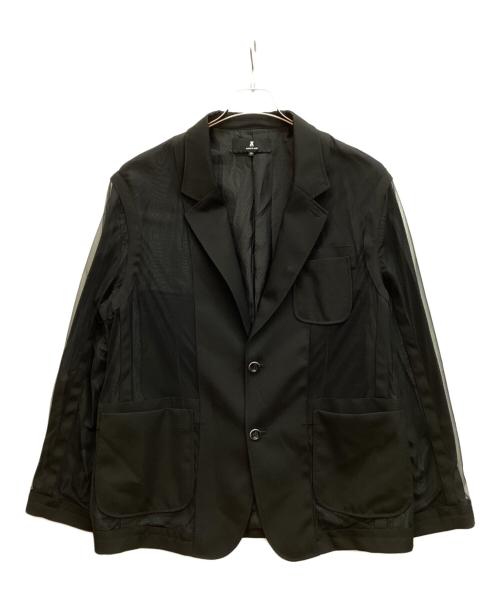 ANREALAGE　アンリアレイジ　アシンメトリージャケット 中古・古着通販】ANREALAGE (アンリアレイジ) SKELETON JACKET