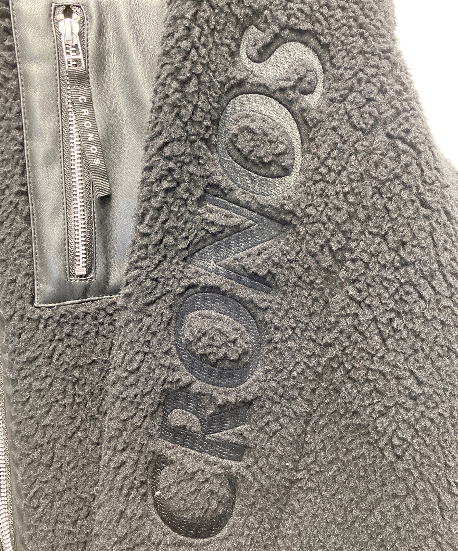 中古・古着通販】CRONOS (クロノス) Boa fleece jacket ブラック 