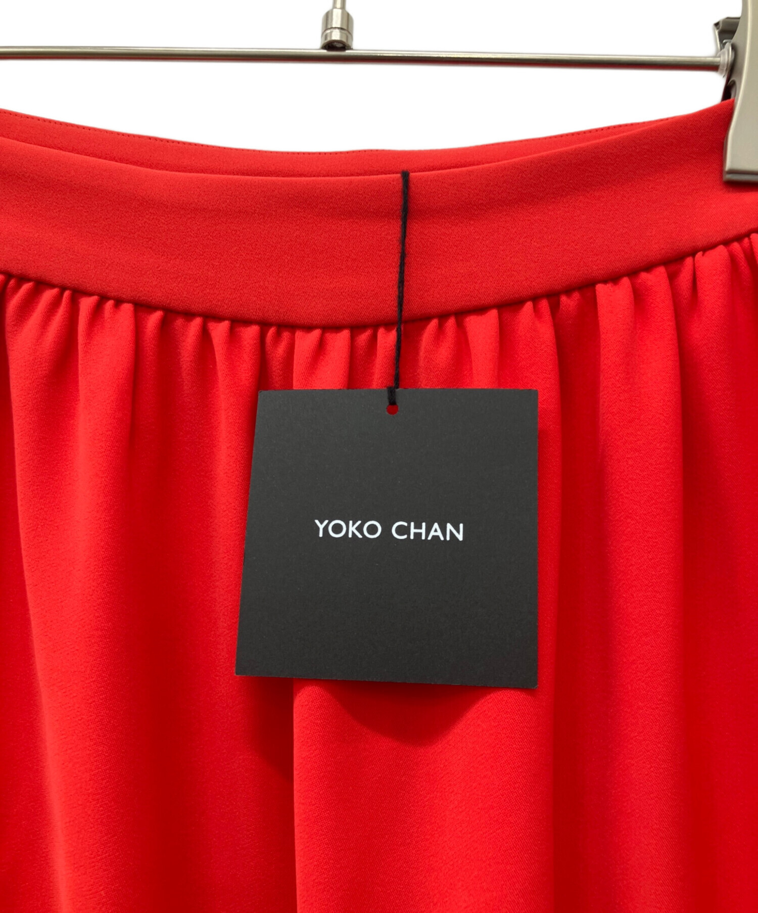 中古・古着通販】YOKO CHAN (ヨーコチャン) ギャザーパンツ レッド