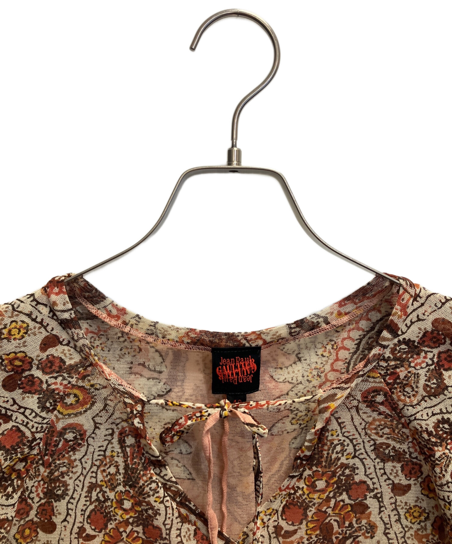 R*様 jeanpaul gaultierゴルチェ パワーネット　トップス　カー 中古・古着通販】Jean Paul GAULTIER (ジャンポールゴルチェ) 総柄