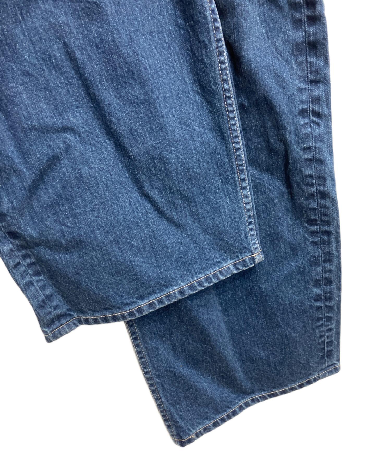 中古・古着通販】Veritecoeur (ヴェリテクール) デニムタックパンツ