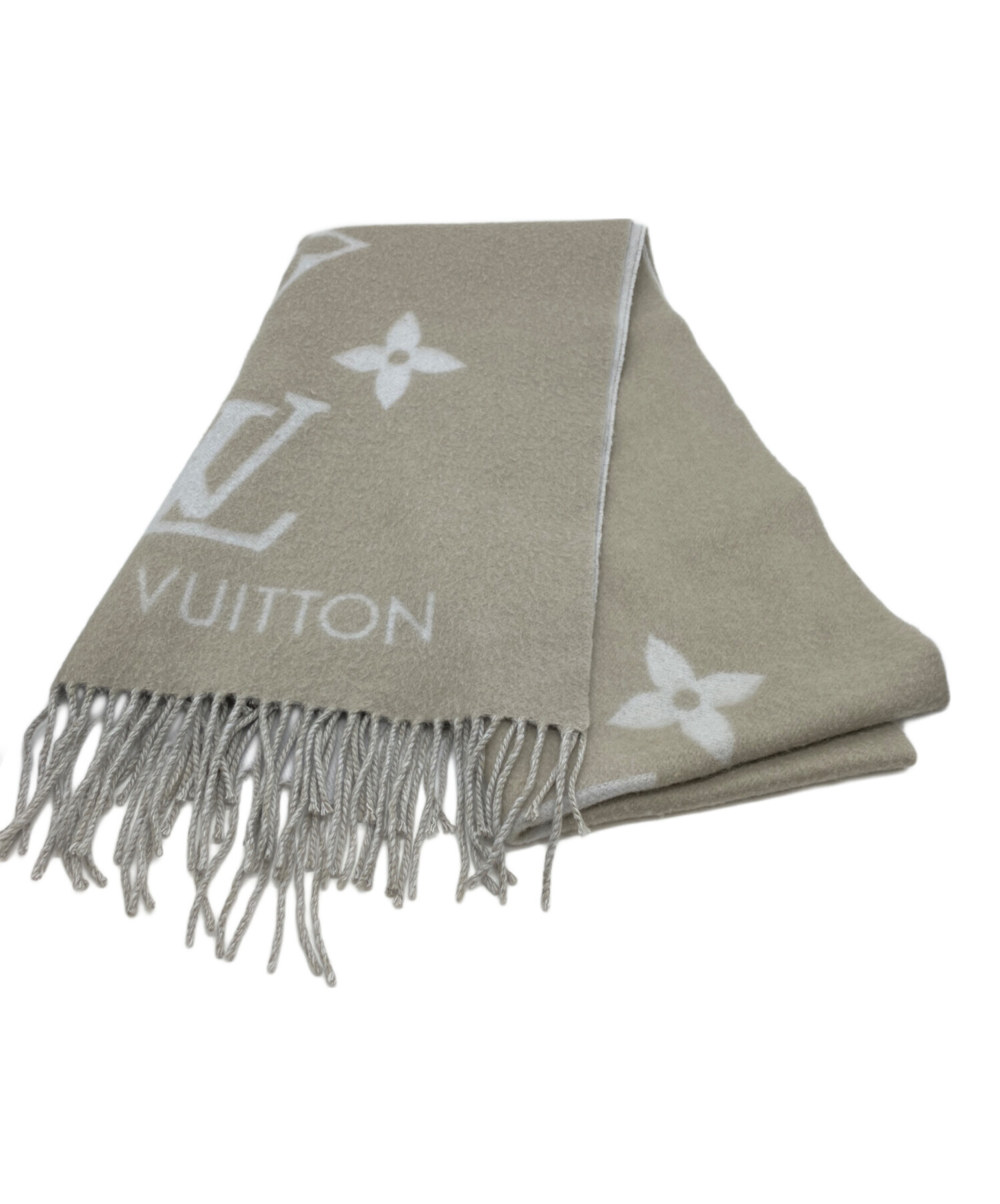 【値下】LOUIS VUITTON　エシャルプ・レイキャビック　カシミヤマフラー 中古・古着通販】LOUIS VUITTON (ルイ ヴィトン) エシャルプ