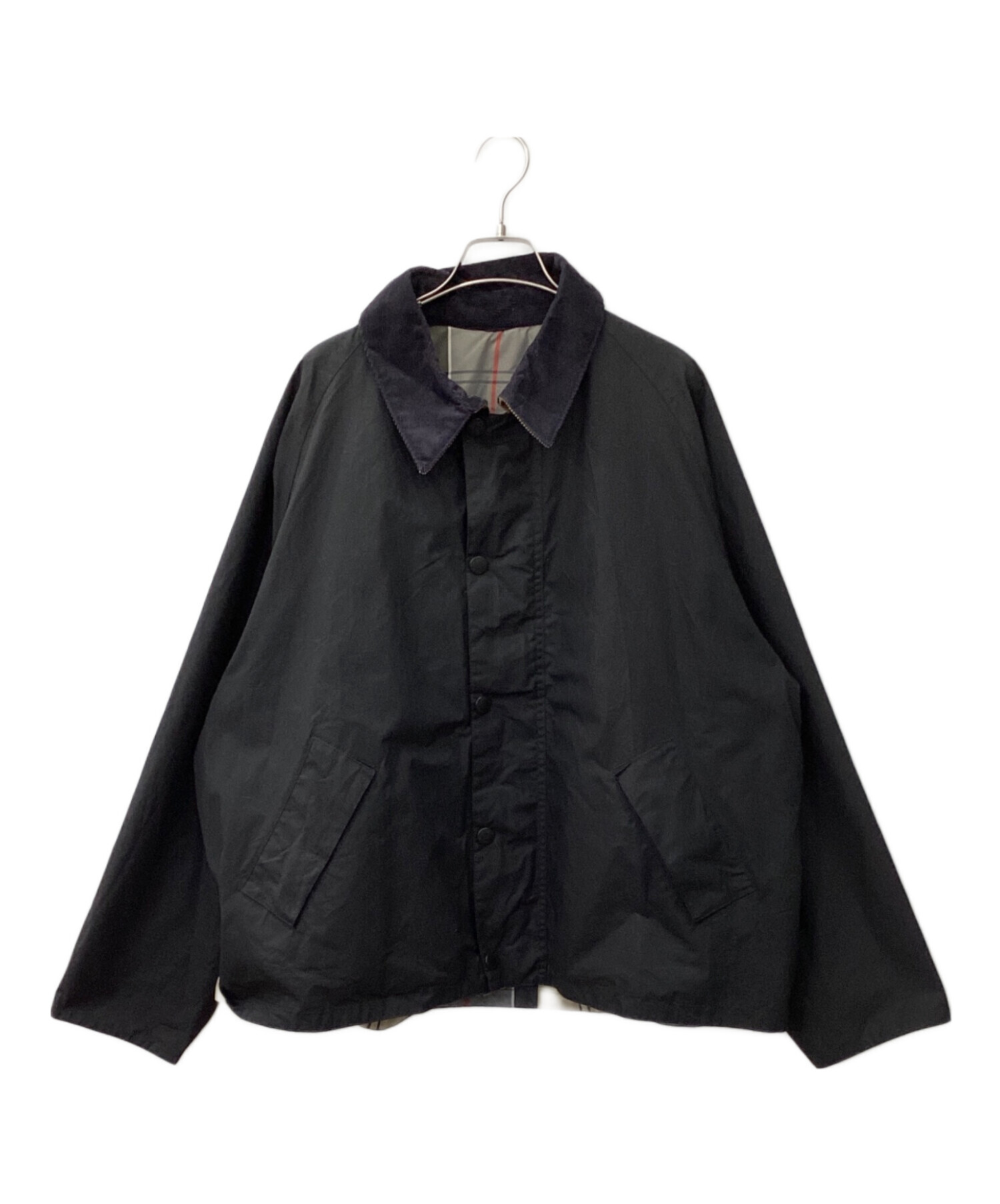 barbour トランスポート　レリューム別注　黒 42 中古・古着通販】Barbour (バブアー) TRANSPORT ブラック サイズ:42