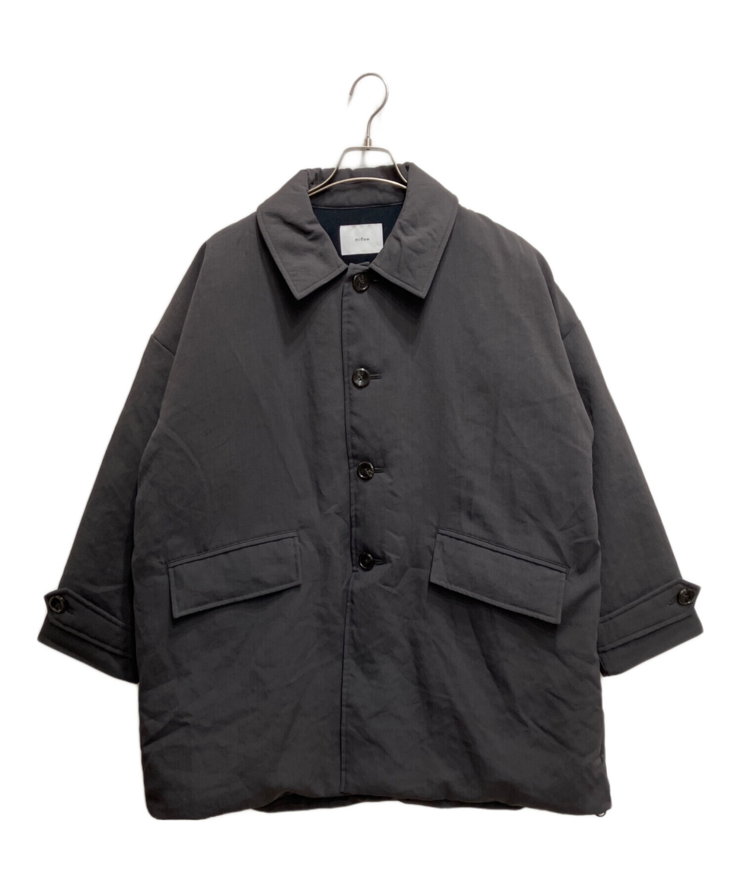 中古・古着通販】miffew (ミフュー) BAL COLLAR OVER DOWN COAT(バル 