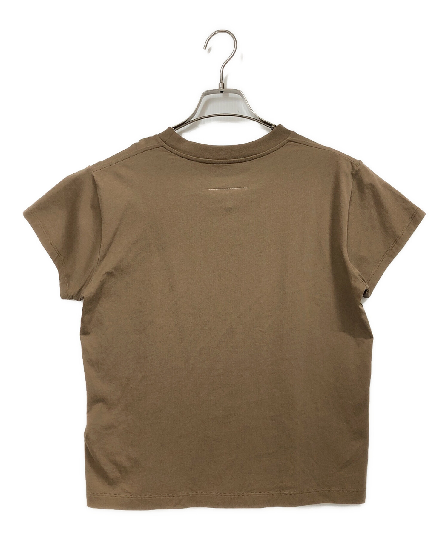 MM6 エムエムシックス Tシャツ・カットソー M ピンクベージュ MM6 エムエムシックス Tシャツ・カットソー M ピンクベージュ