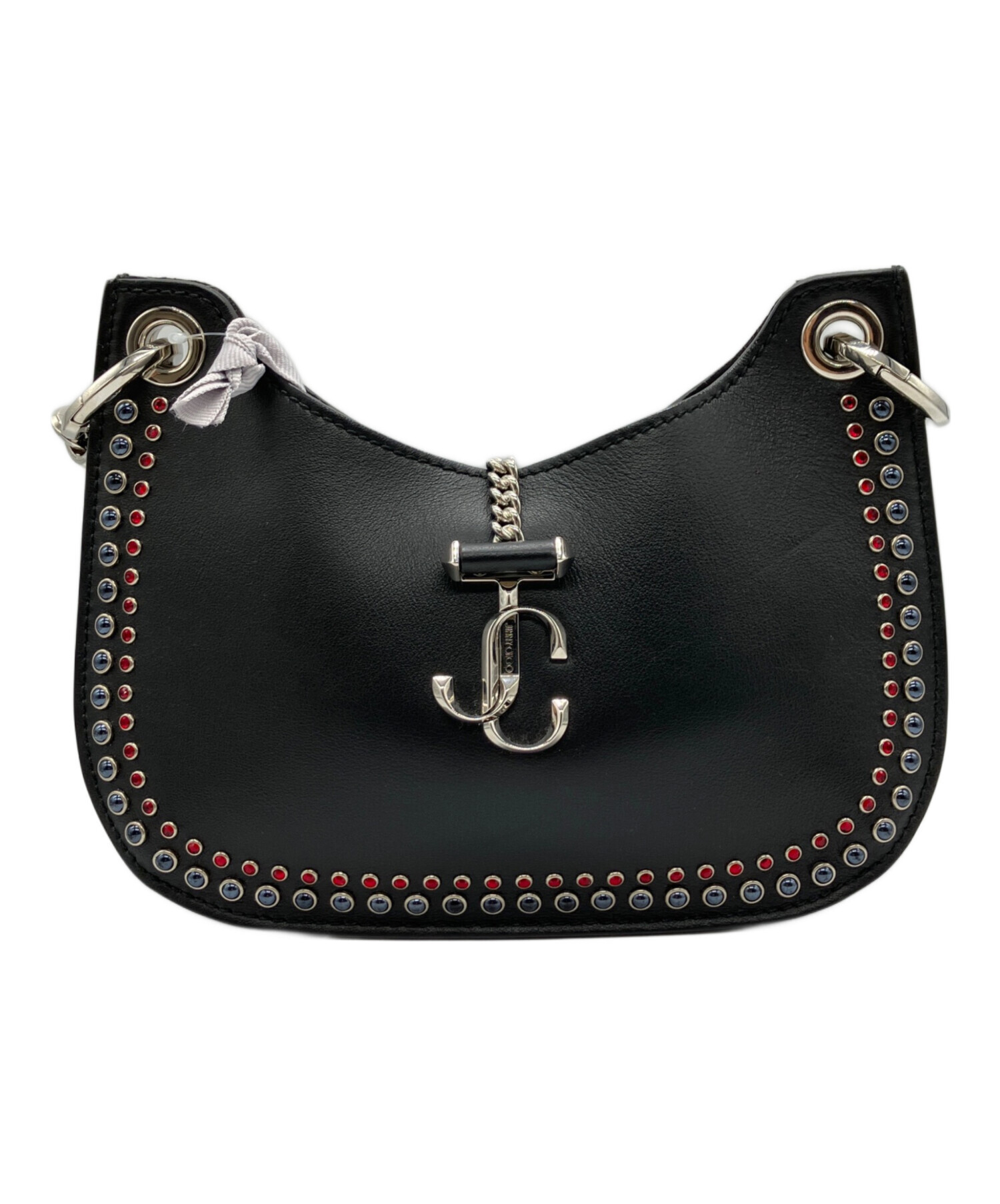 中古・古着通販】JIMMY CHOO (ジミーチュウ) ワンショルダーバッグ 