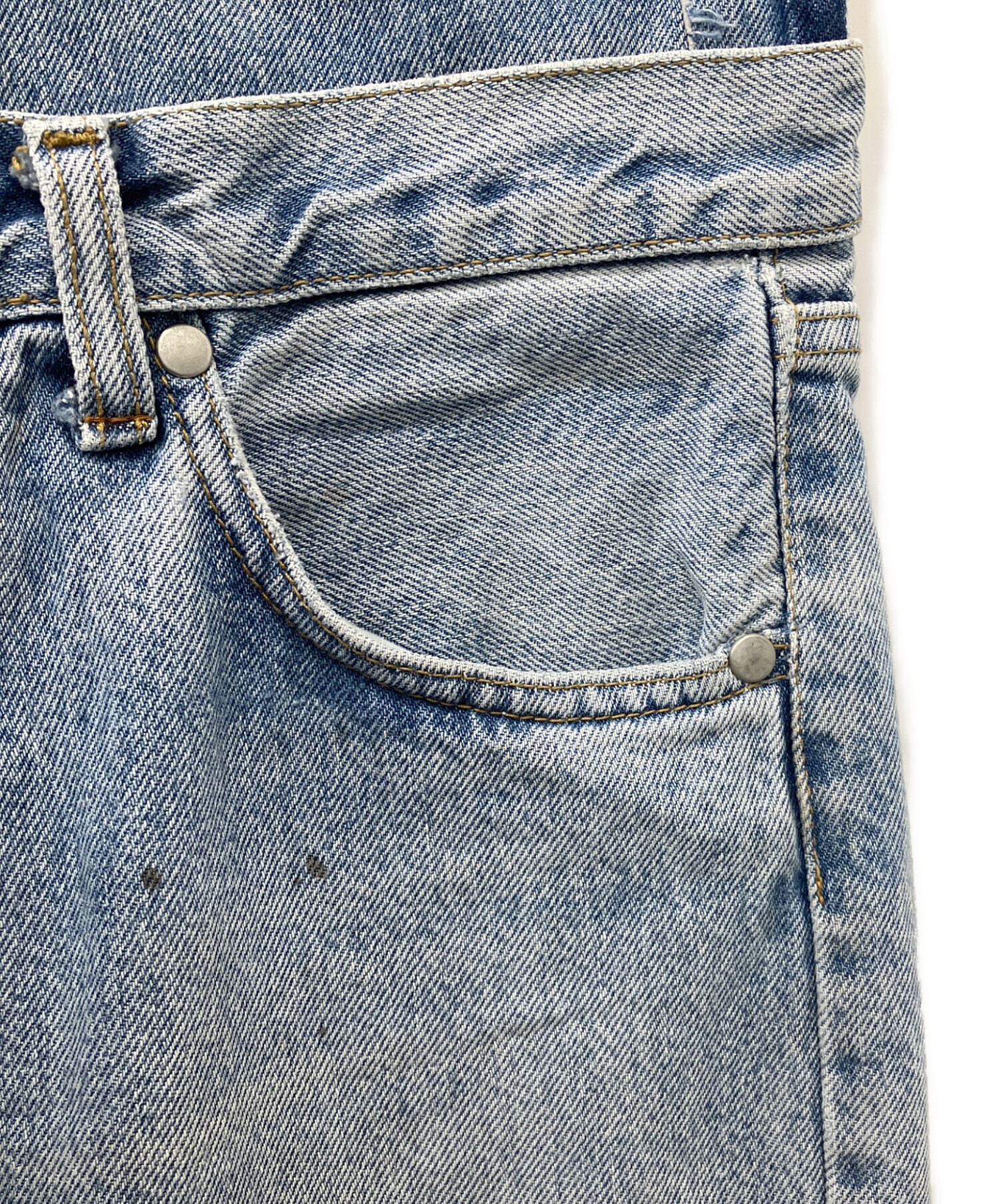 中古・古着通販】QUIITO (キイト) W WAIST DENIM PT インディゴ サイズ