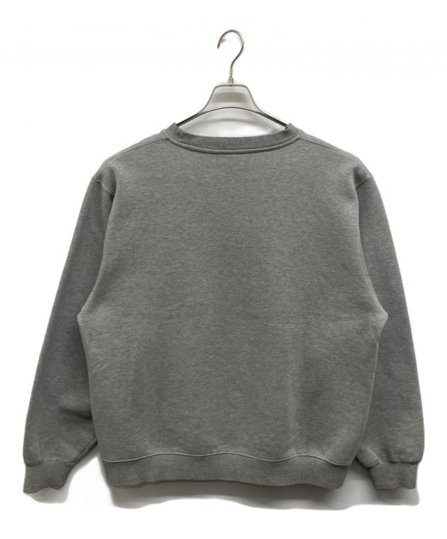 中古・古着通販】stussy (ステューシー) ロゴ刺繍スウェット グレー