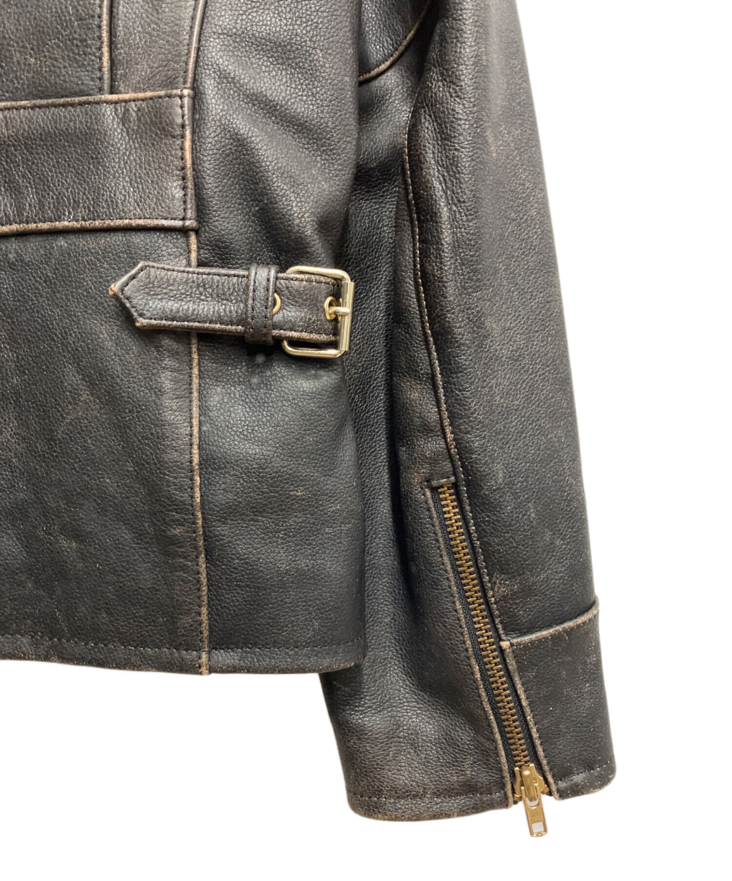 中古・古着通販】MORGAN (モーガン) ライナー付レザージャケット