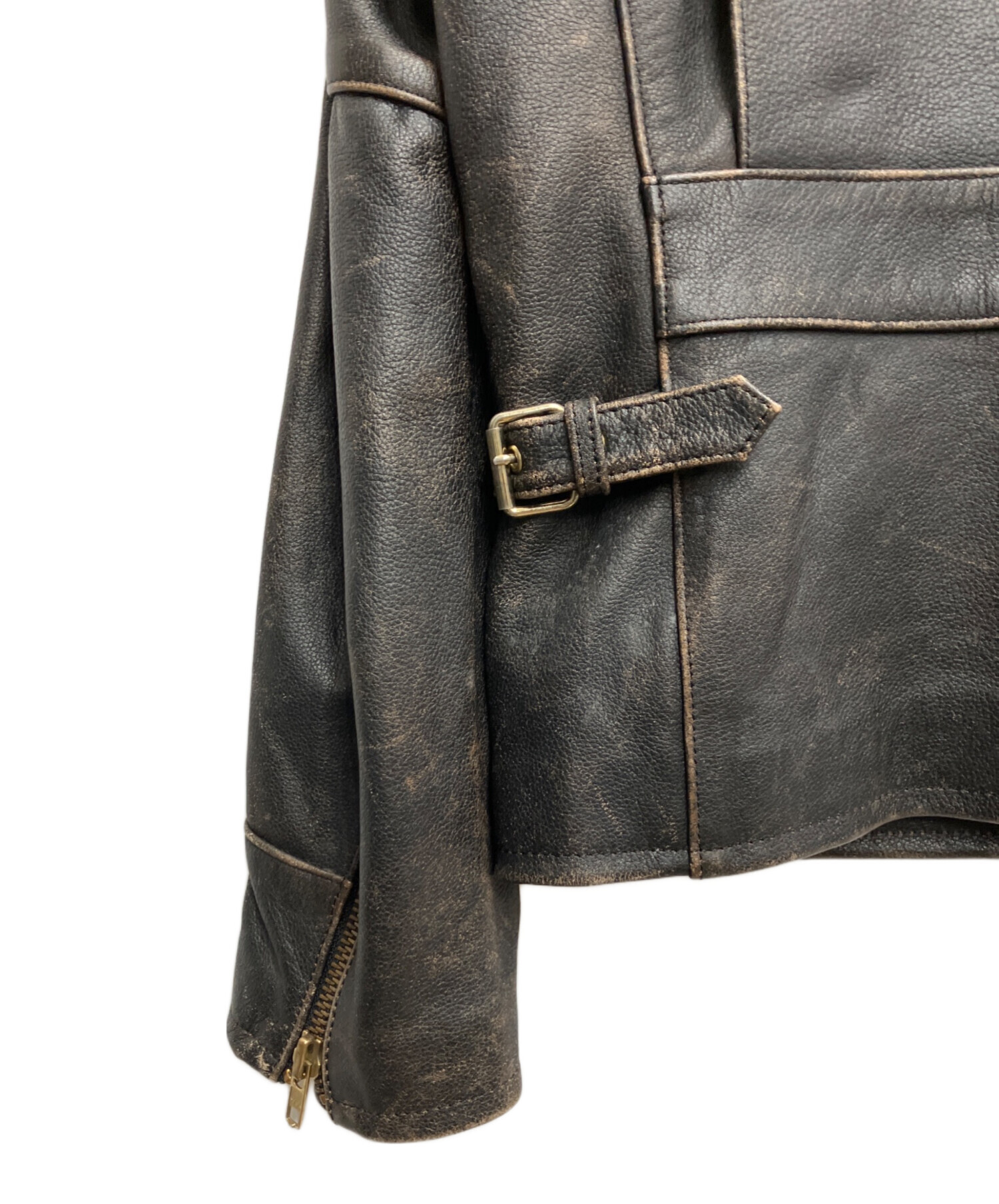 中古・古着通販】MORGAN (モーガン) ライナー付レザージャケット