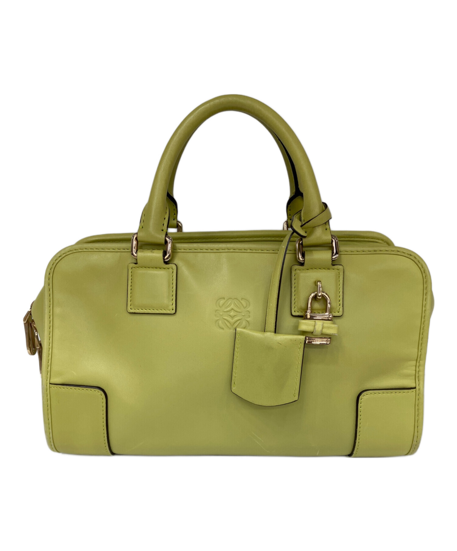 中古・古着通販】LOEWE (ロエベ) アマソナ28 ハンドバッグ ライト 