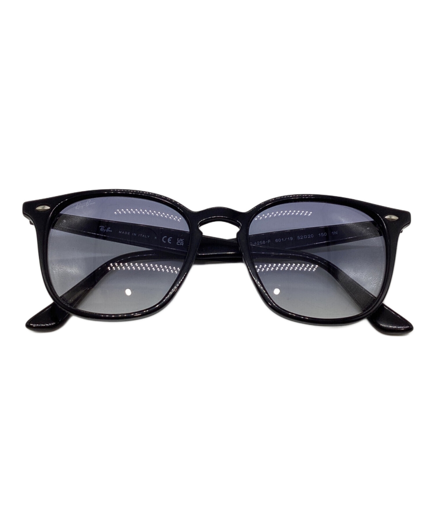 中古・古着通販】RAY-BAN (レイバン) サングラス ブラック×ブルー