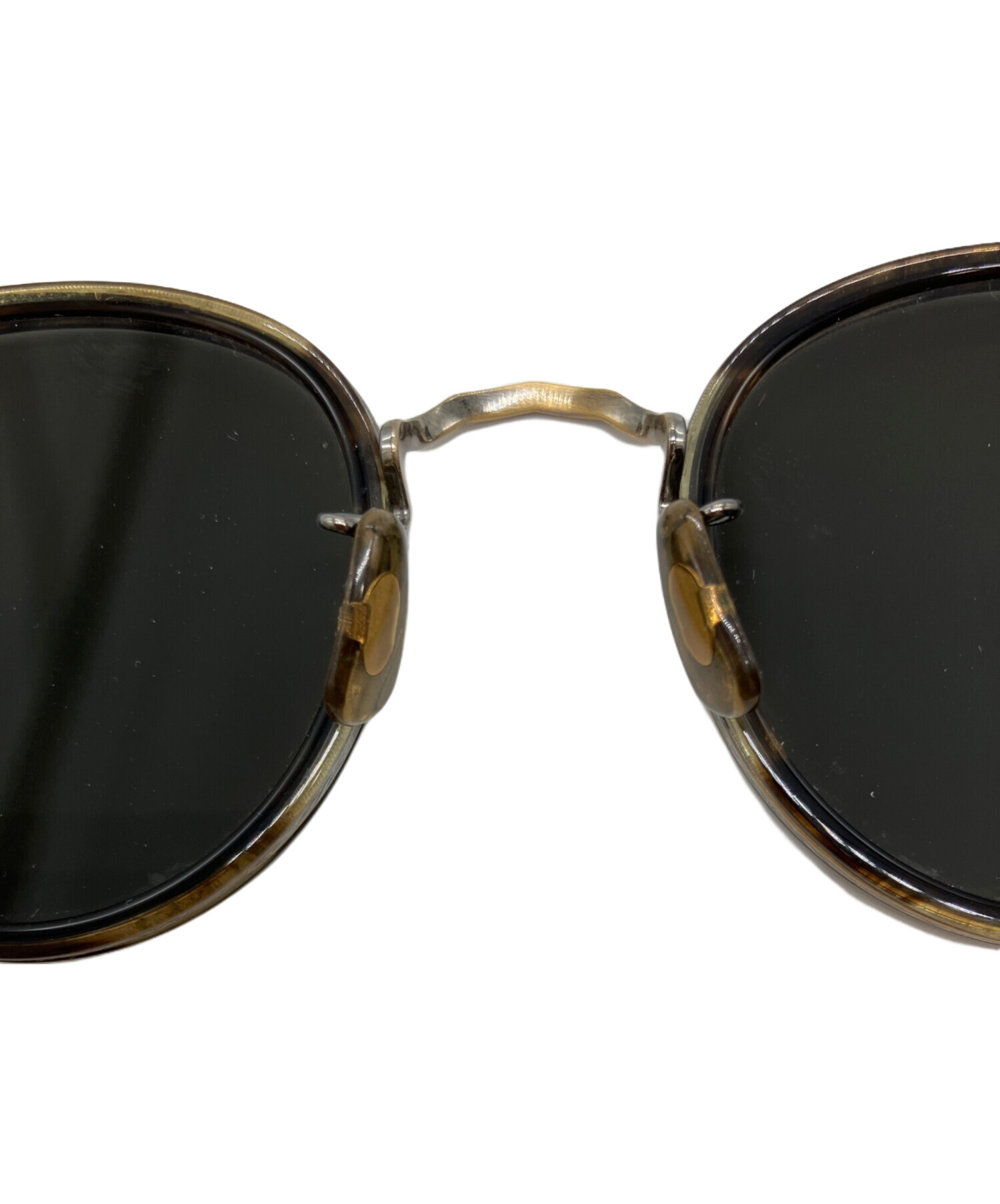 OLIVER PEOPLES オリバーピープルズ サングラス  茶 【古着】【中古】【送料無料】 OLIVER PEOPLES（オリバーピープルズ）サングラス 茶 サイズ:- メンズ