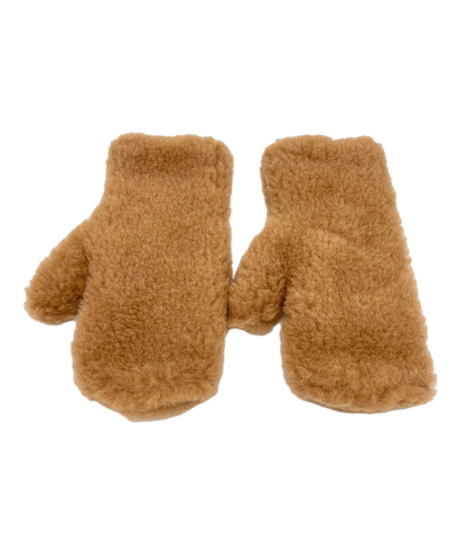 中古・古着通販】MaxMara (マックスマーラ) テディベアミトン キャメル