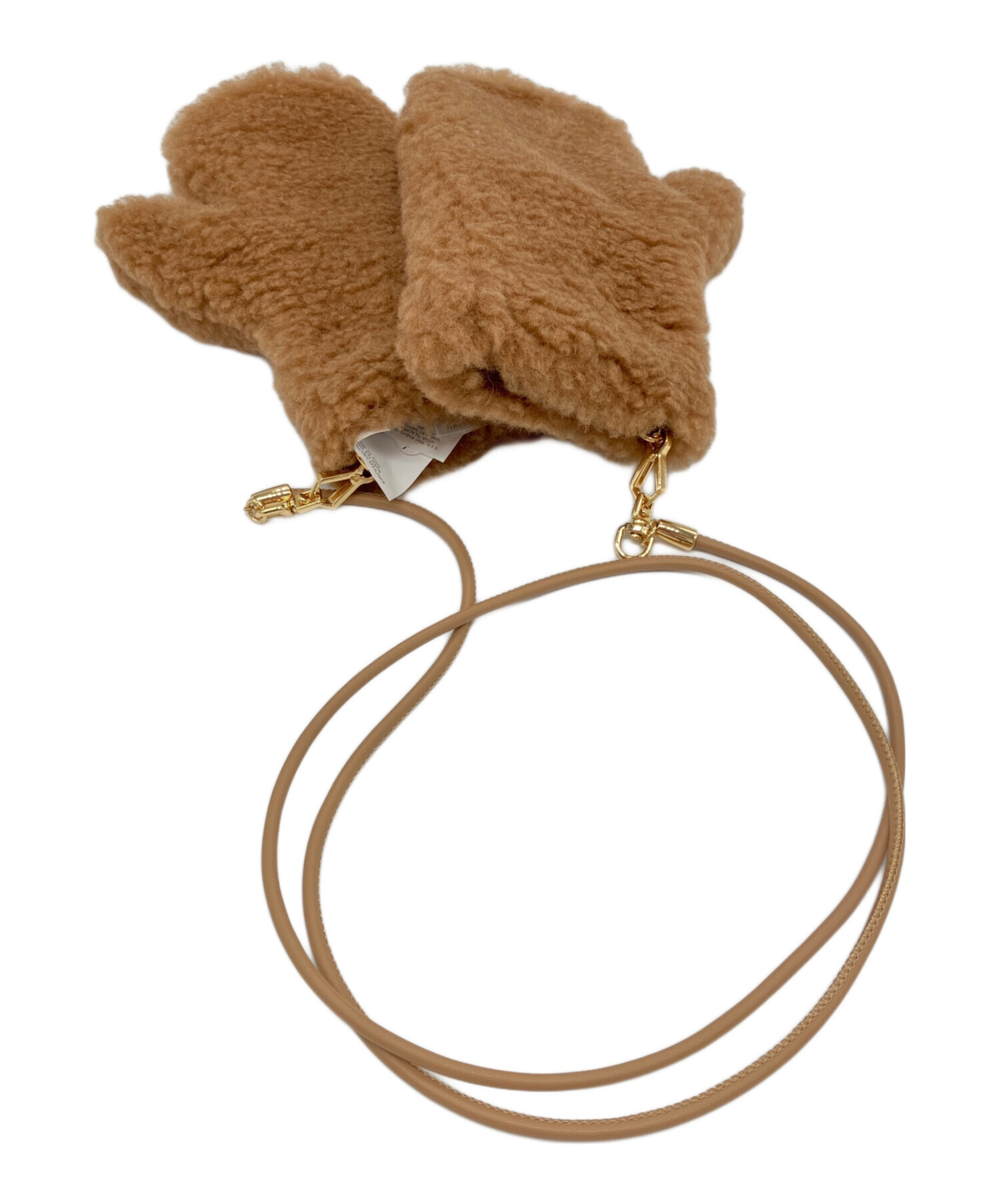 中古・古着通販】MaxMara (マックスマーラ) テディベアミトン キャメル