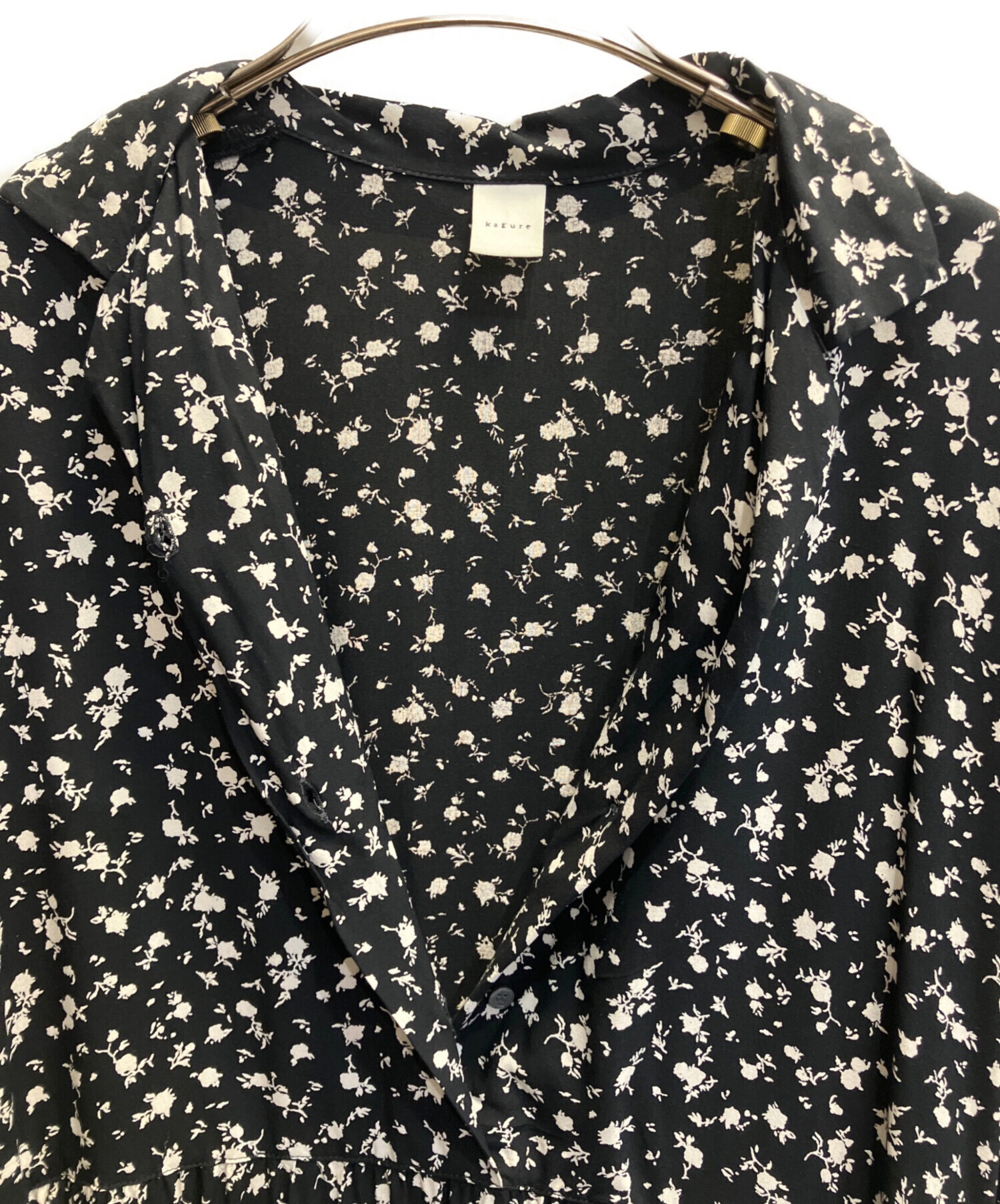 中古・古着通販】KAGURE (カグレ) スモールフラワープリントワンピース